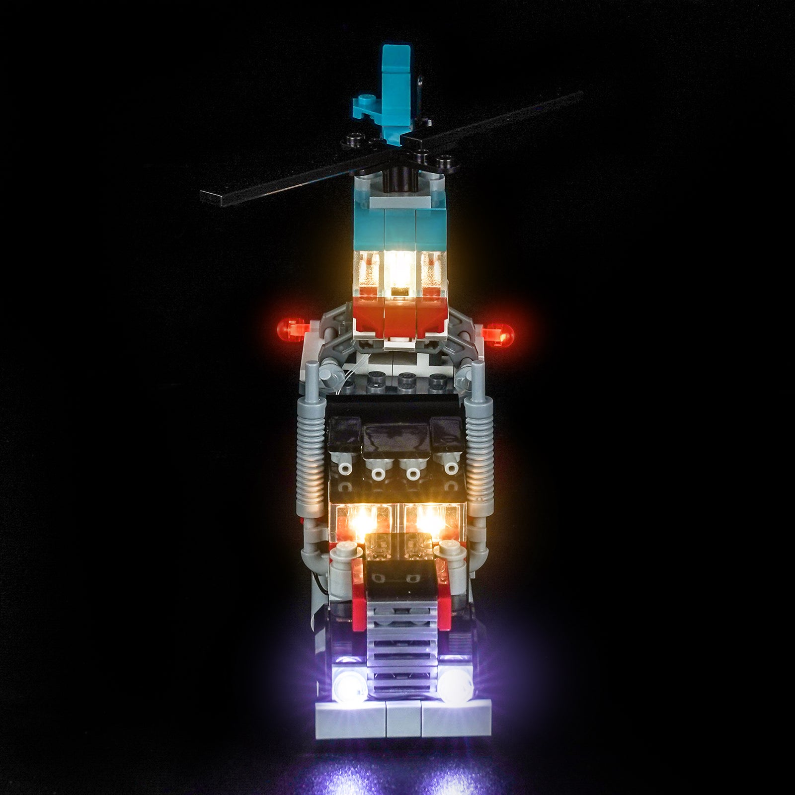 BrickBling Light Kit for LEGO Creator 3-in-1 Flatbed Truck with Helicopter 31146