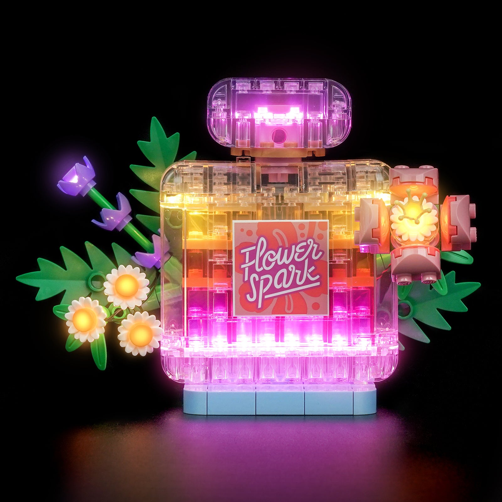 BrickBling Light Kit for LEGO Creator 3-in-1 Floral Decor Perfume Bottle 31383