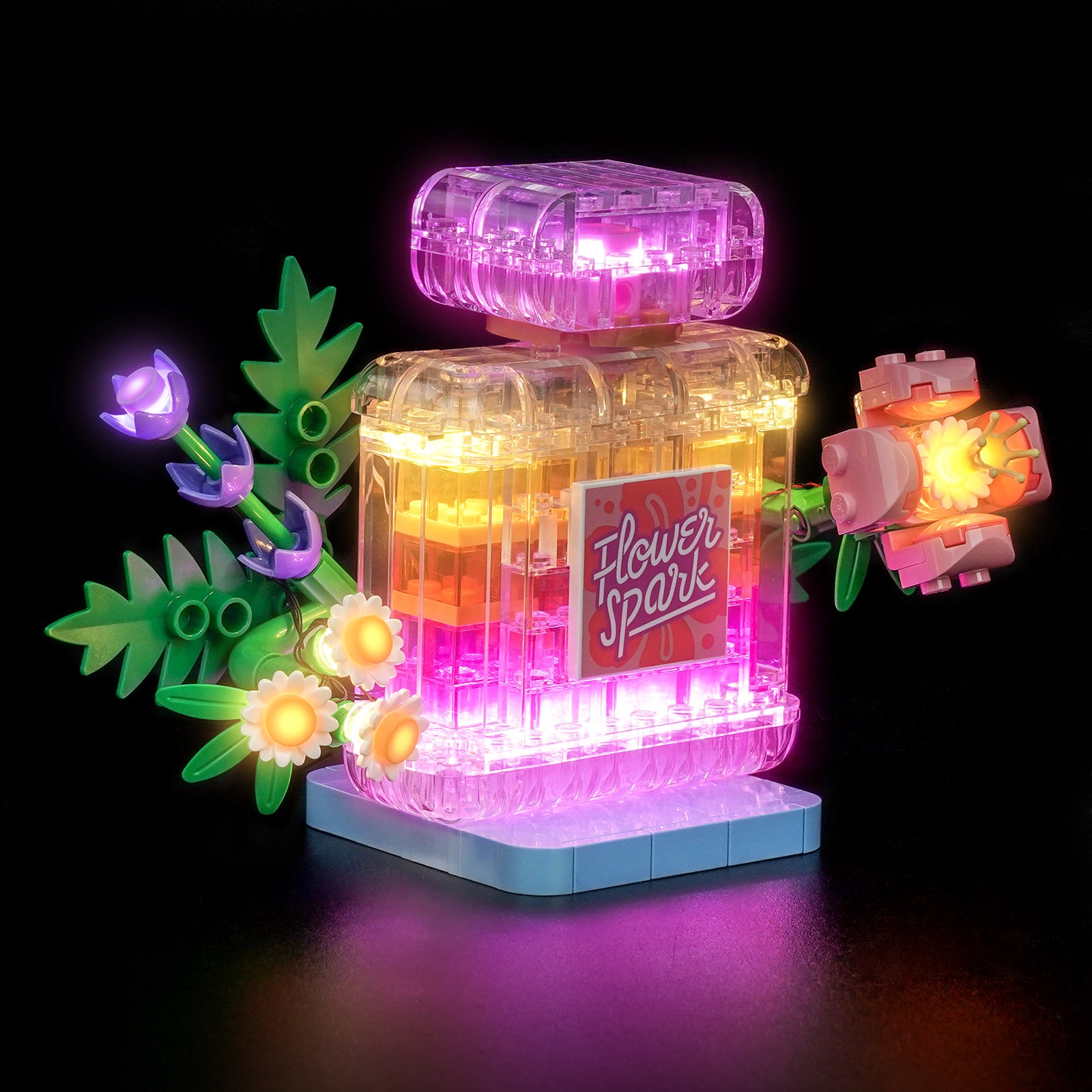 BrickBling Light Kit for LEGO Creator 3-in-1 Floral Decor Perfume Bottle 31383