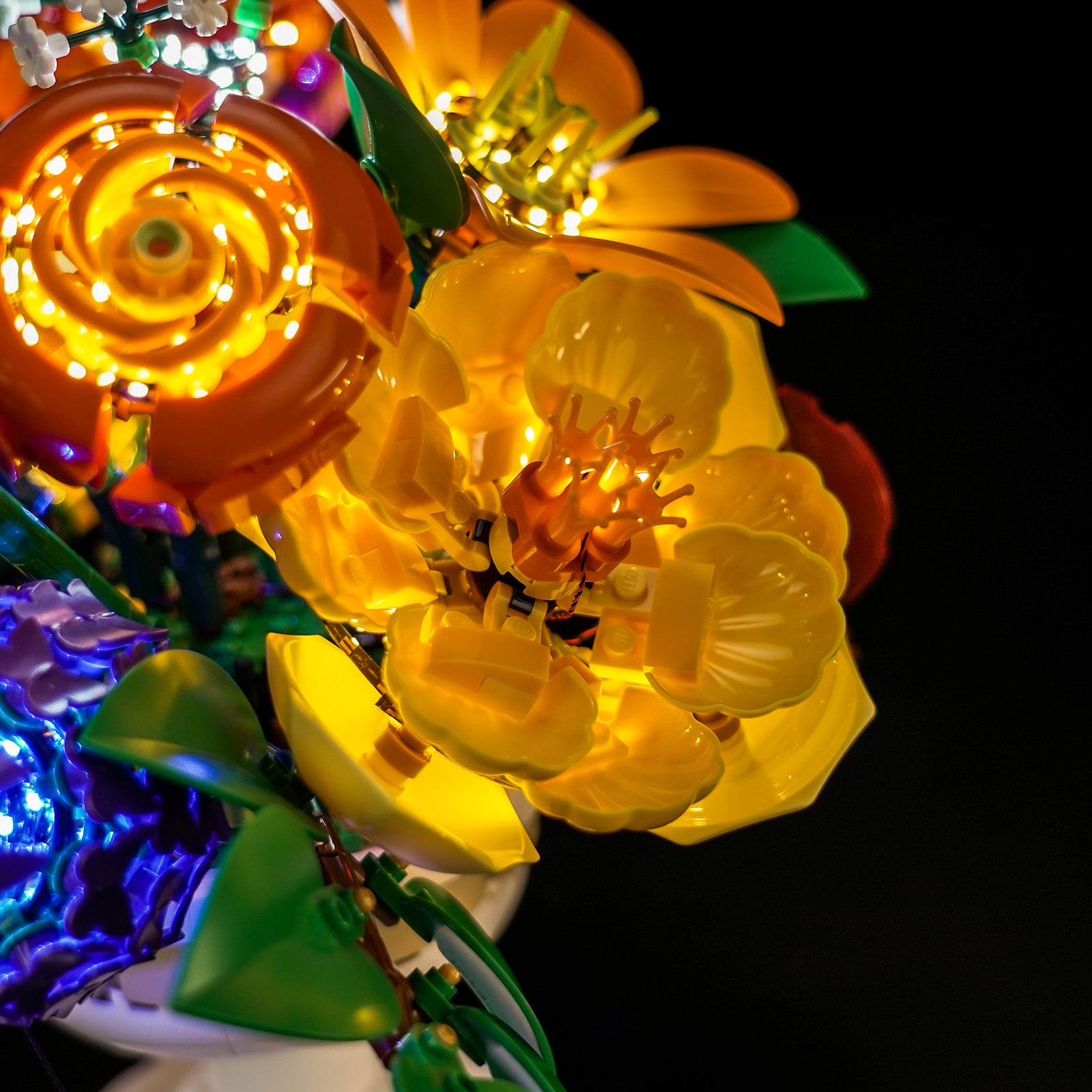 BrickBling Light Kit for LEGO The Botanical Collection Flower Arrangement 10345