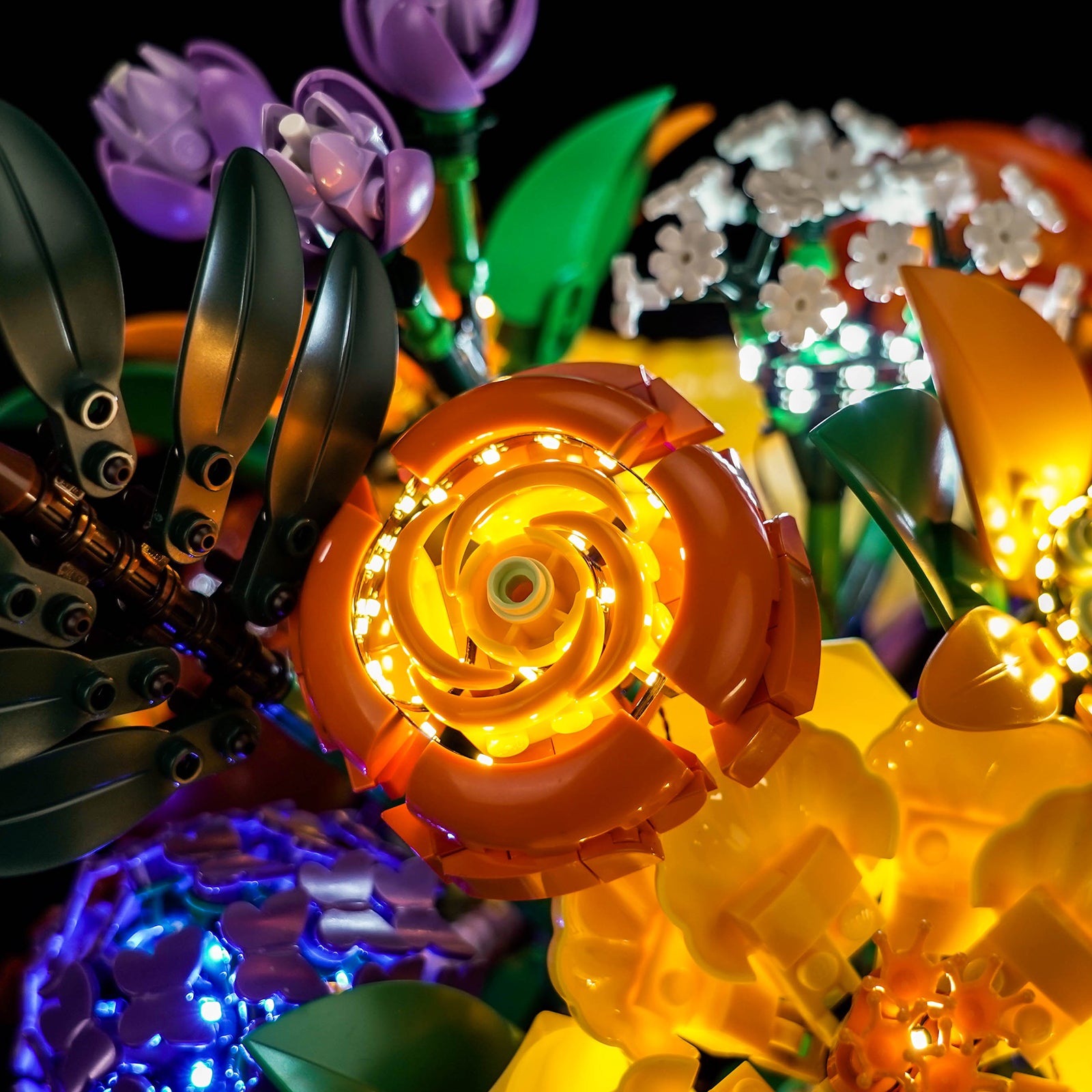 BrickBling Light Kit for LEGO The Botanical Collection Flower Arrangement 10345