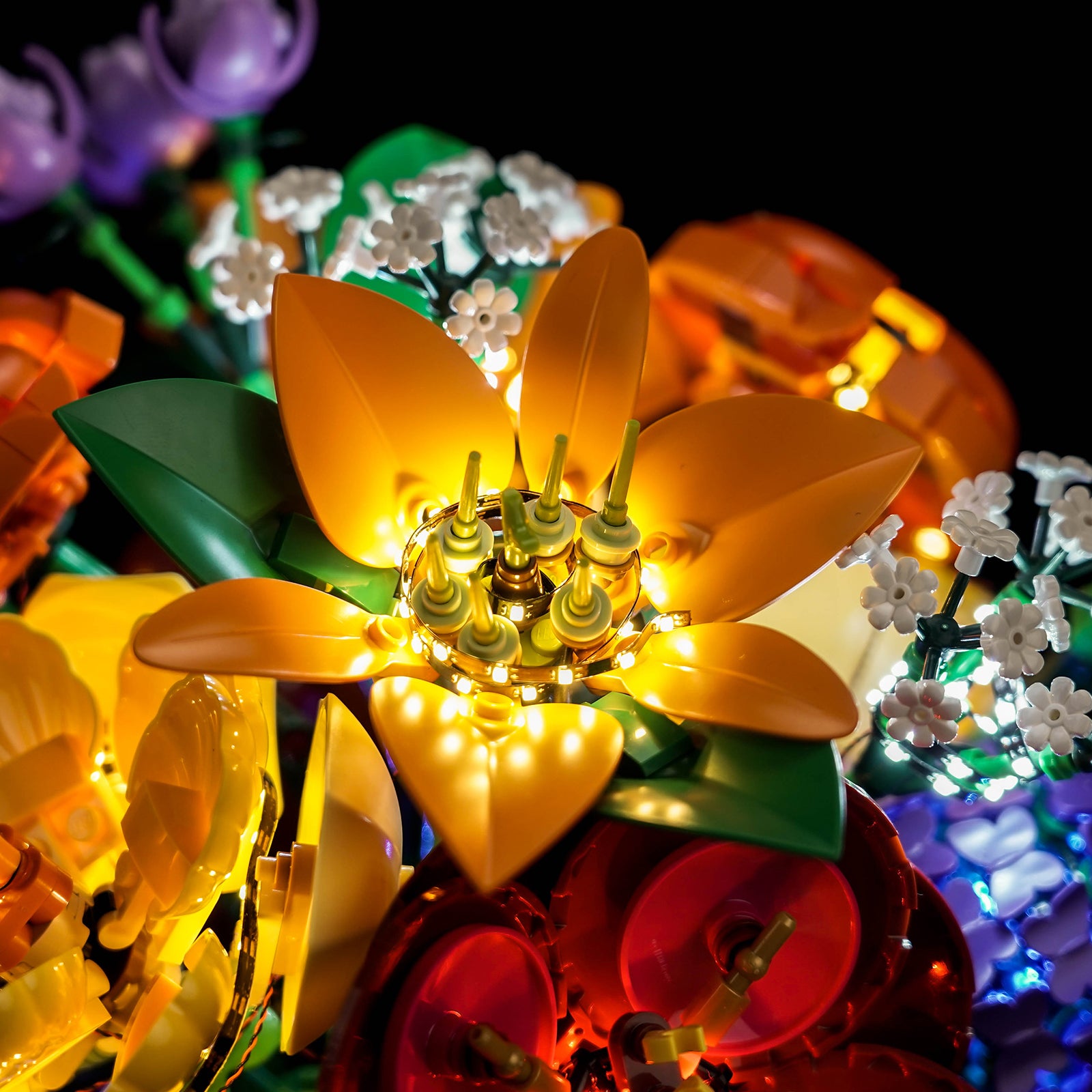 BrickBling Light Kit for LEGO The Botanical Collection Flower Arrangement 10345