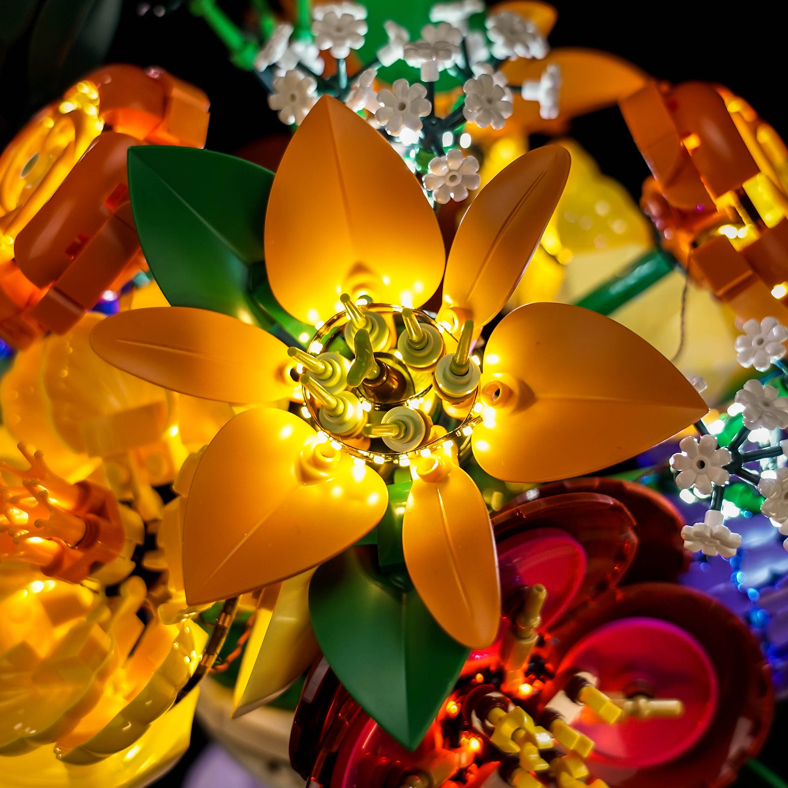 BrickBling Light Kit for LEGO The Botanical Collection Flower Arrangement 10345