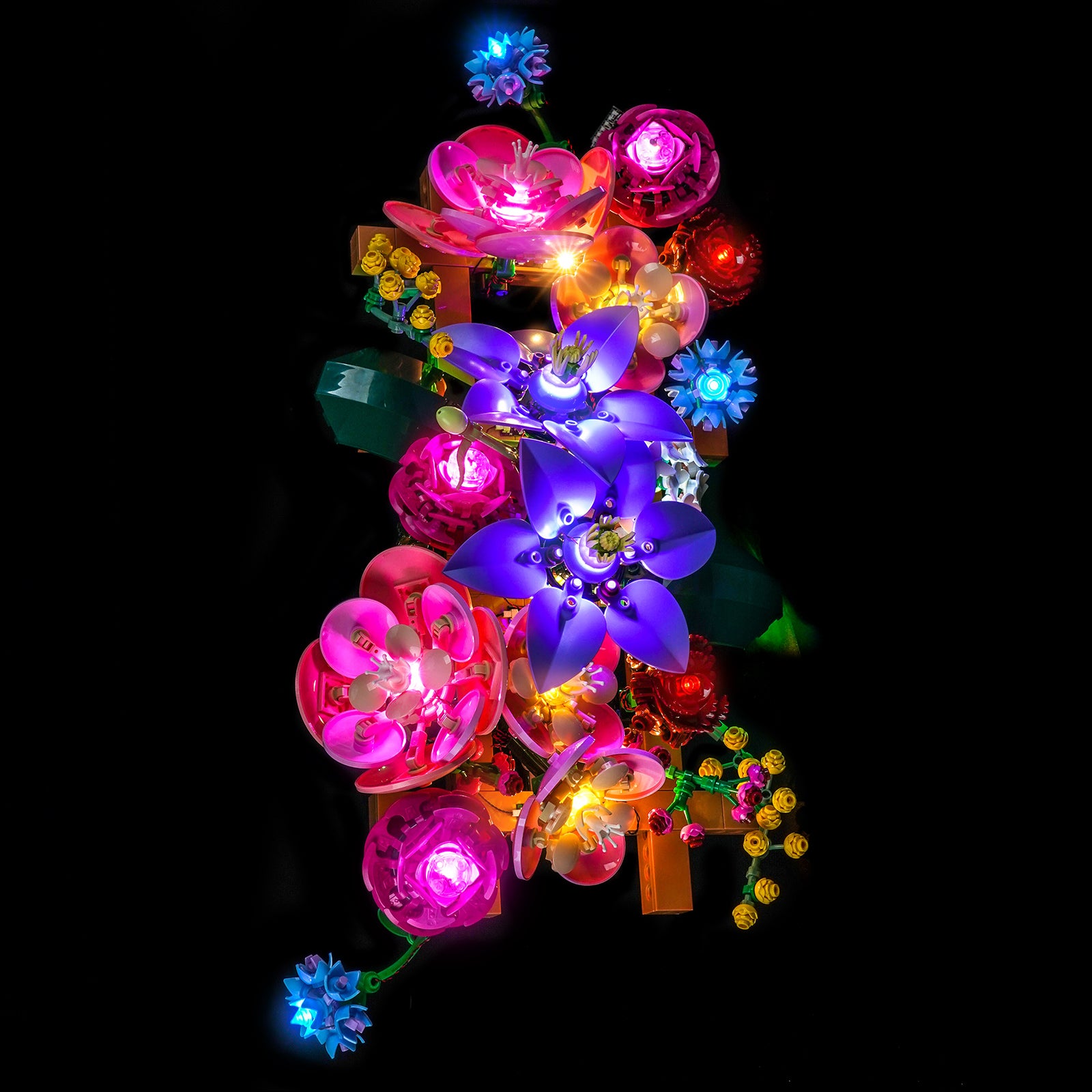 BrickBling Light Kit for LEGO The Botanical Collection Flower Wall 11503
