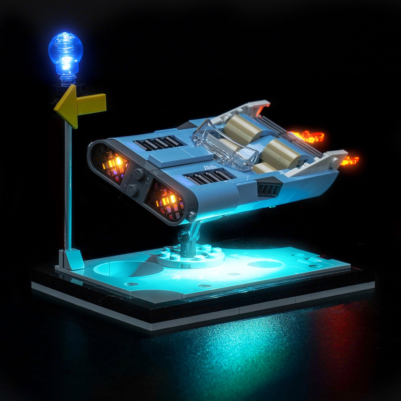 BrickBling Light Kit for LEGO DREAMZzz Flying Moon Car 40789