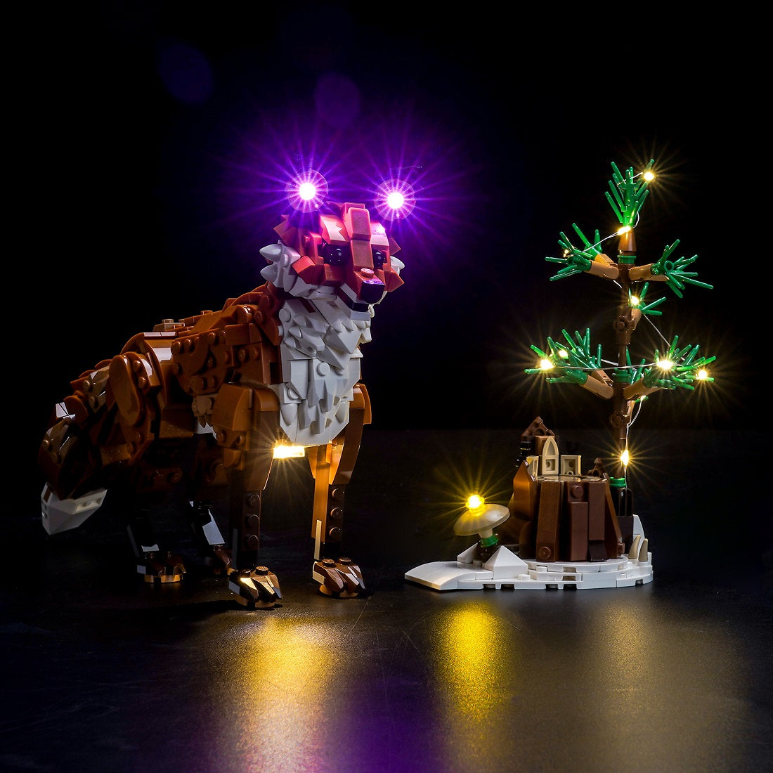 BrickBling Light Kit for LEGO Creator 3-in-1 Forest Animals: Red Fox 31154
