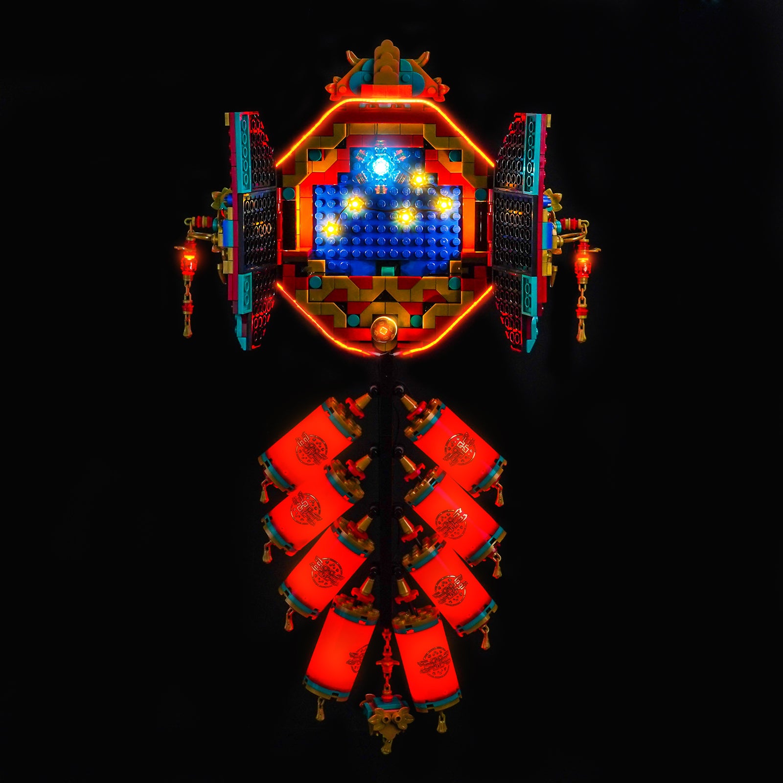 BrickBling Light Kit for LEGO Fortune Firecracker 80118