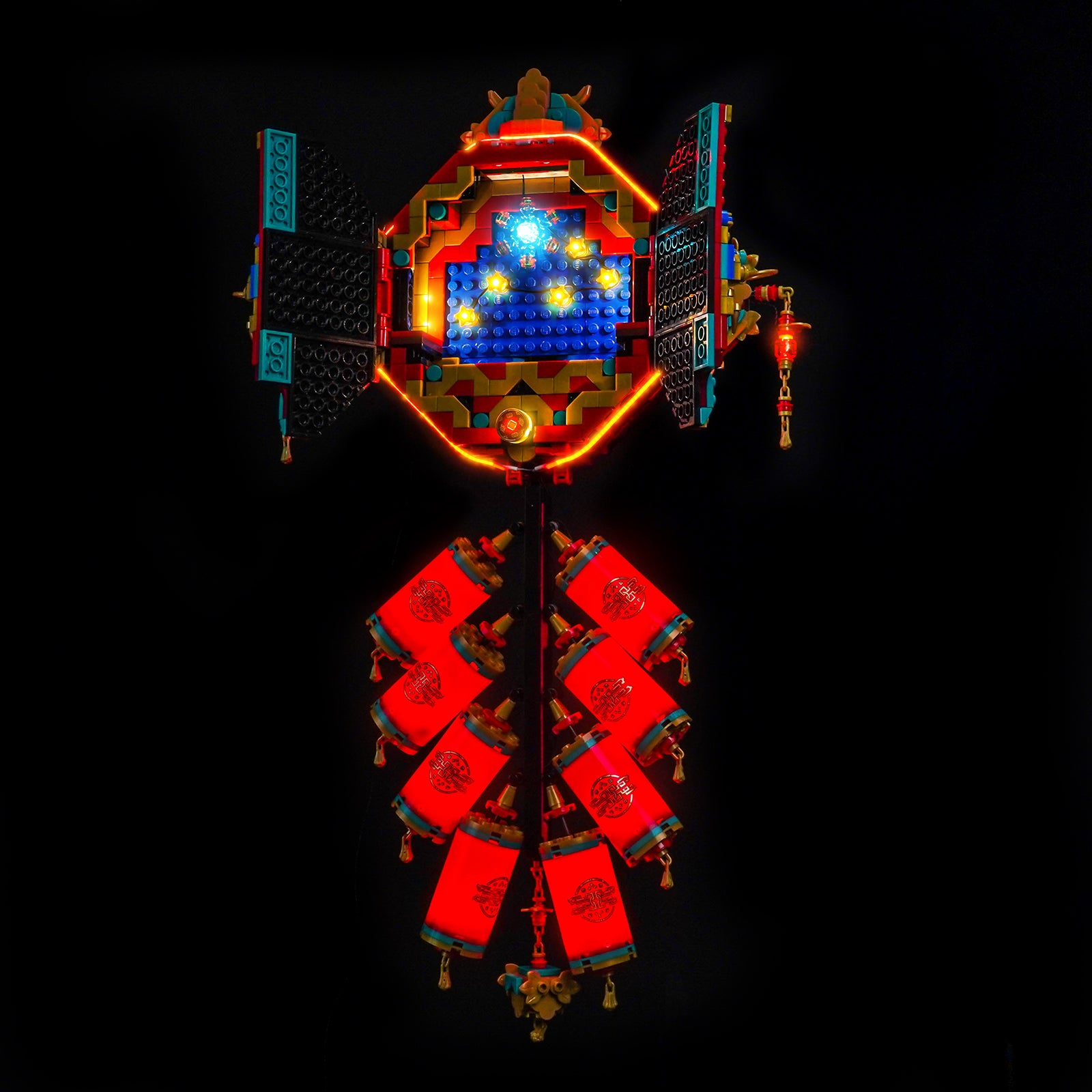 LED Light Kit for LEGO Fortune Firecracker 80118