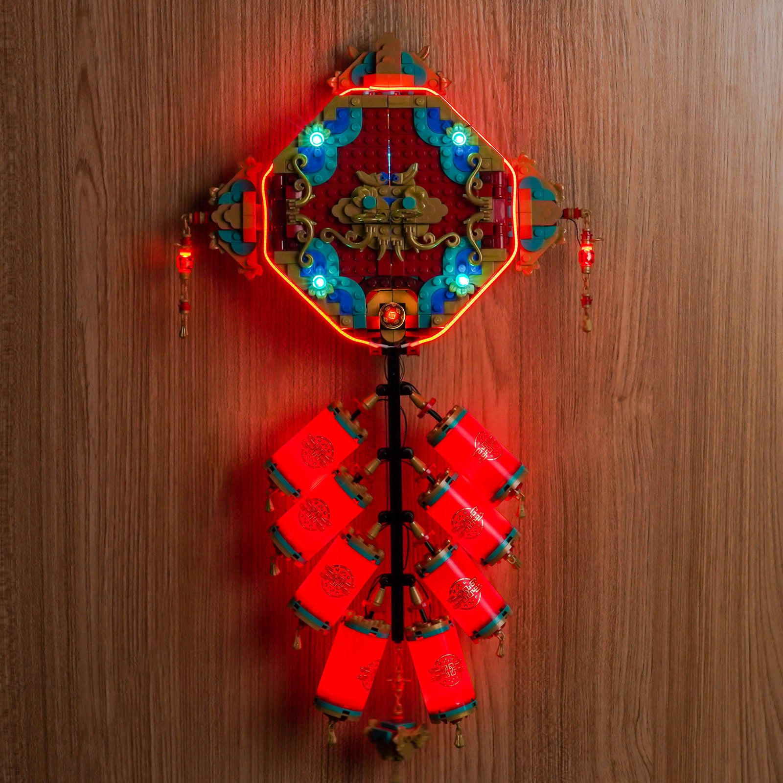 BrickBling Light Kit for LEGO Fortune Firecracker 80118