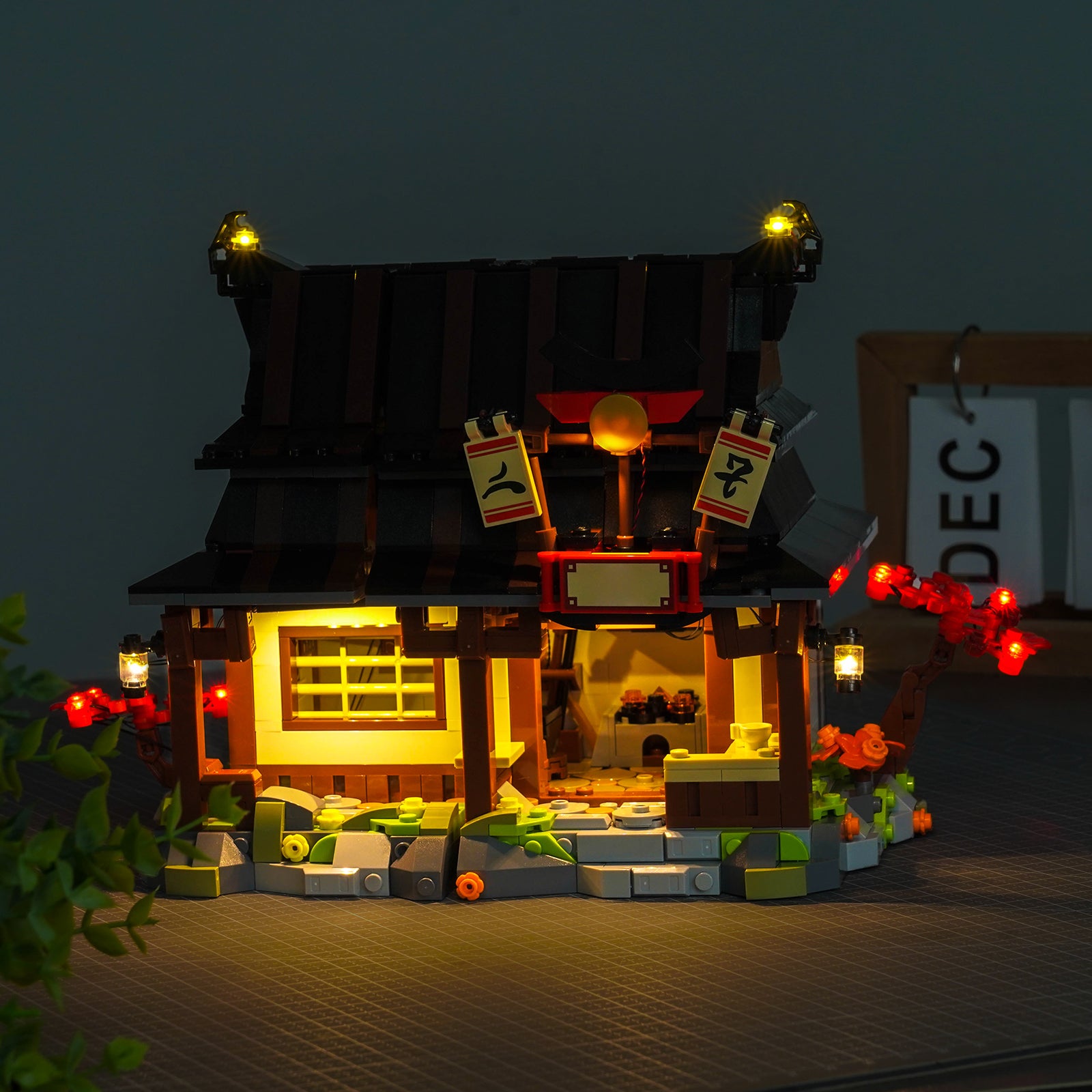 BrickBling Light Kit for LEGO NINJAGO Four Weapons Blacksmith 15th Anniversary 71858