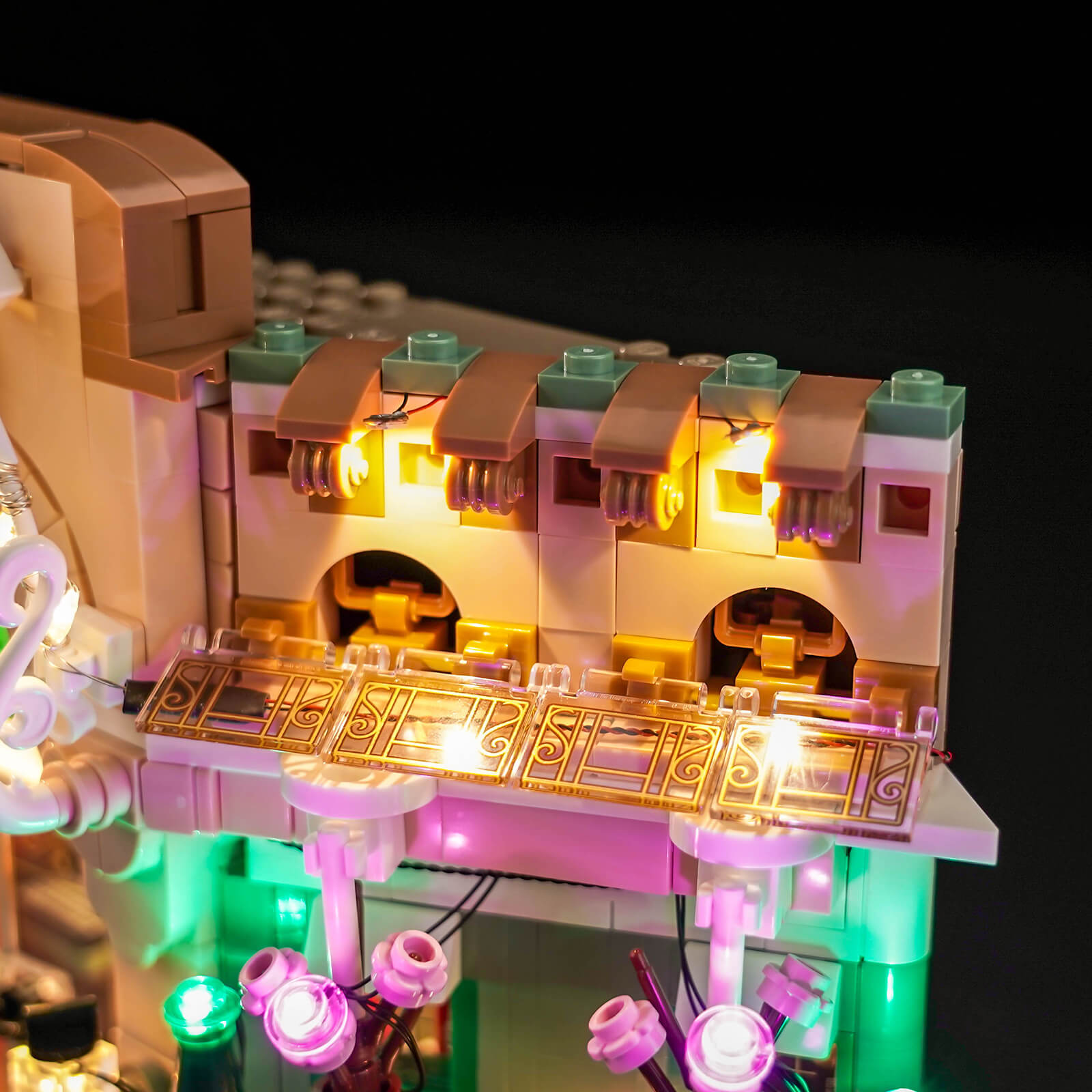 BrickBling Light Kit for LEGO Icons French Café 10362