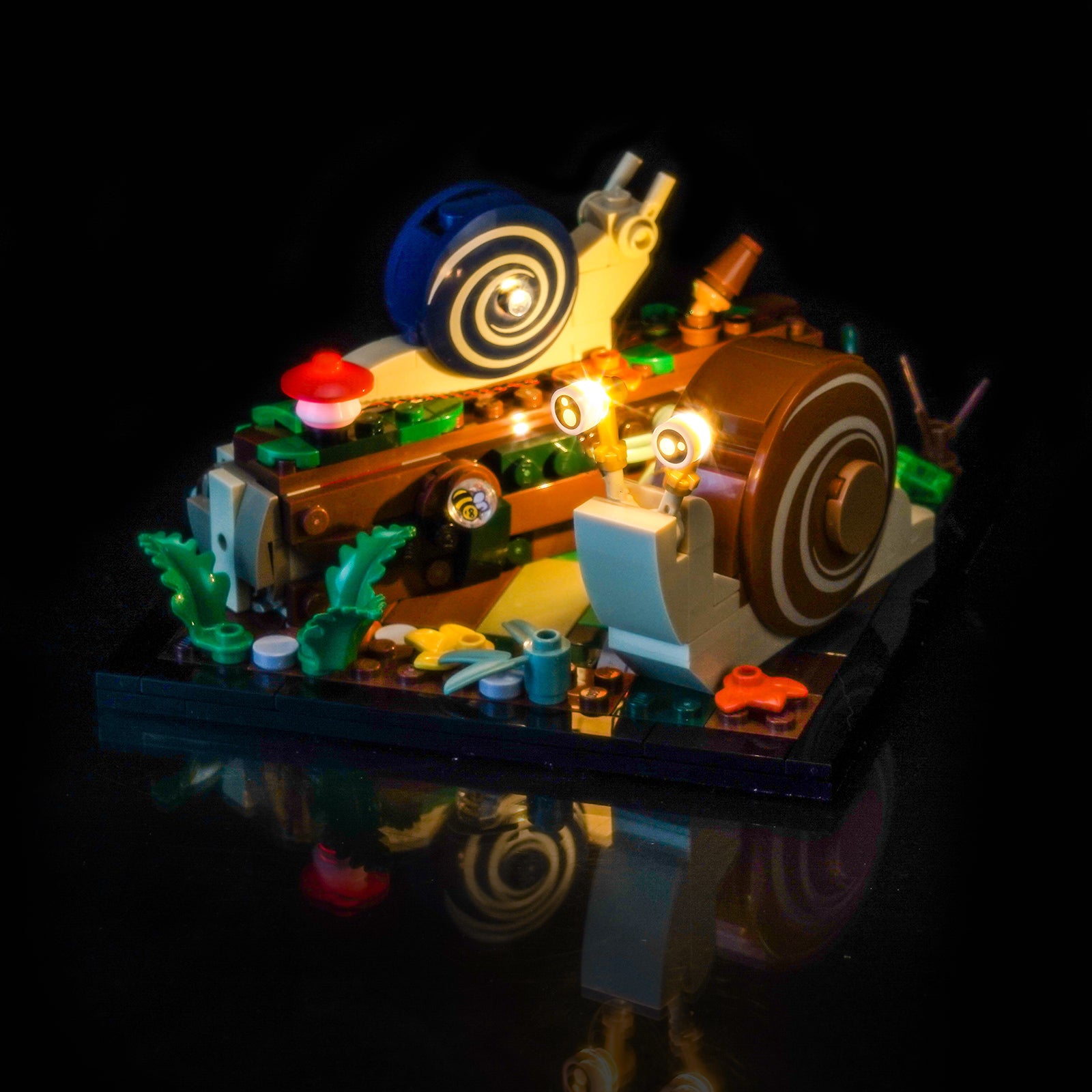 BrickBling Light Kit for LEGO Ideas Friendly Snails 40788