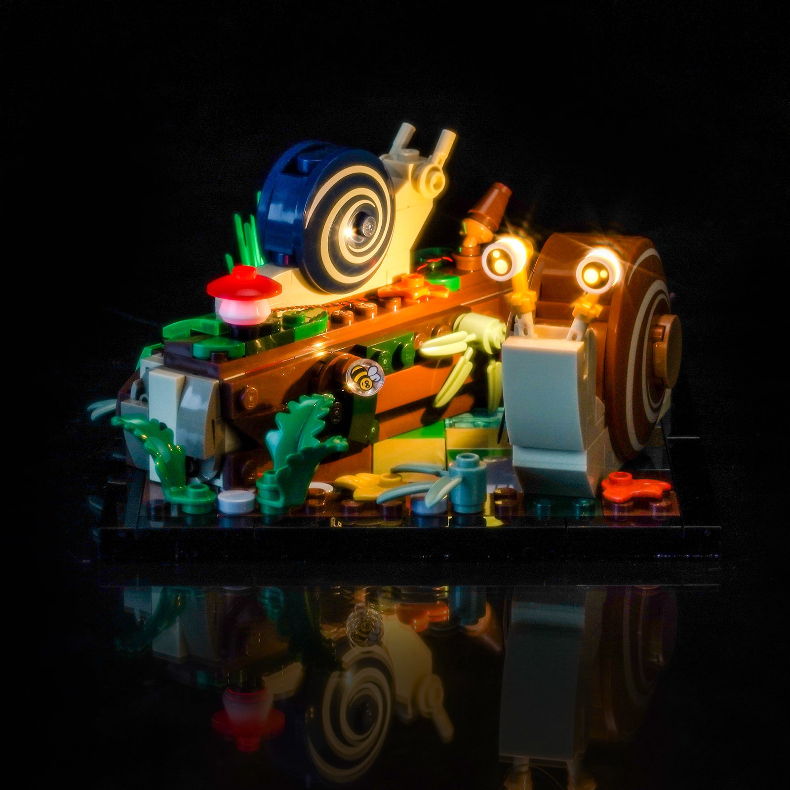 BrickBling Light Kit for LEGO Ideas Friendly Snails 40788
