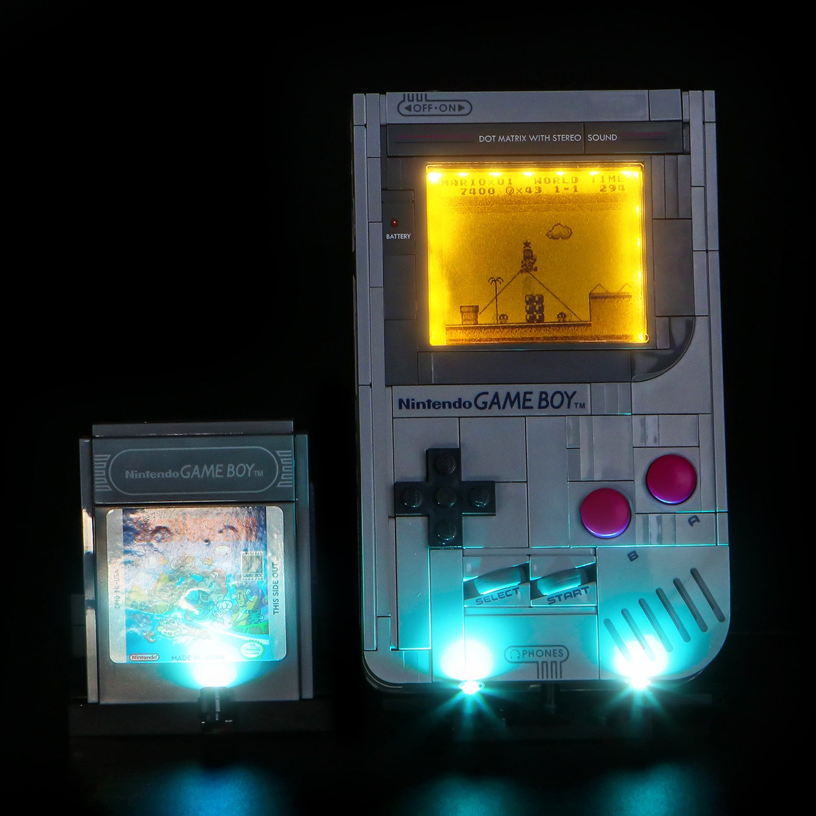BrickBling Light Kit for LEGO Super Mario Game Boy™ 72046