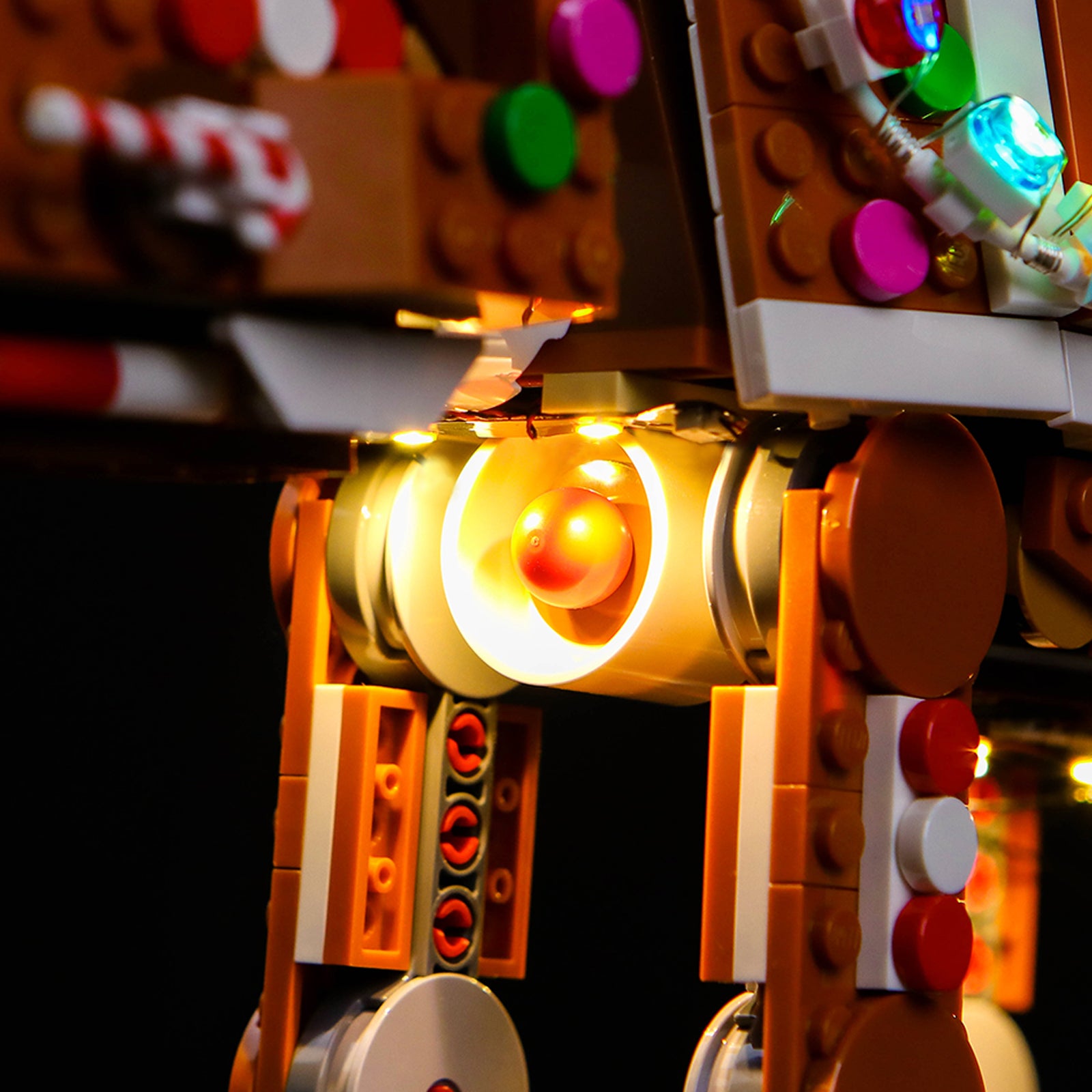 LED Light Kit for LEGO Star Wars Gingerbread AT-AT™ Walker 40806