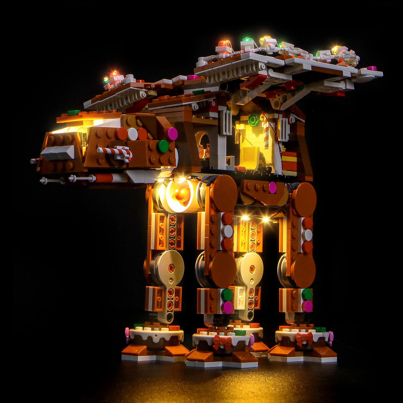 BrickBling Light Kit for LEGO Star Wars Gingerbread AT-AT™ Walker 40806