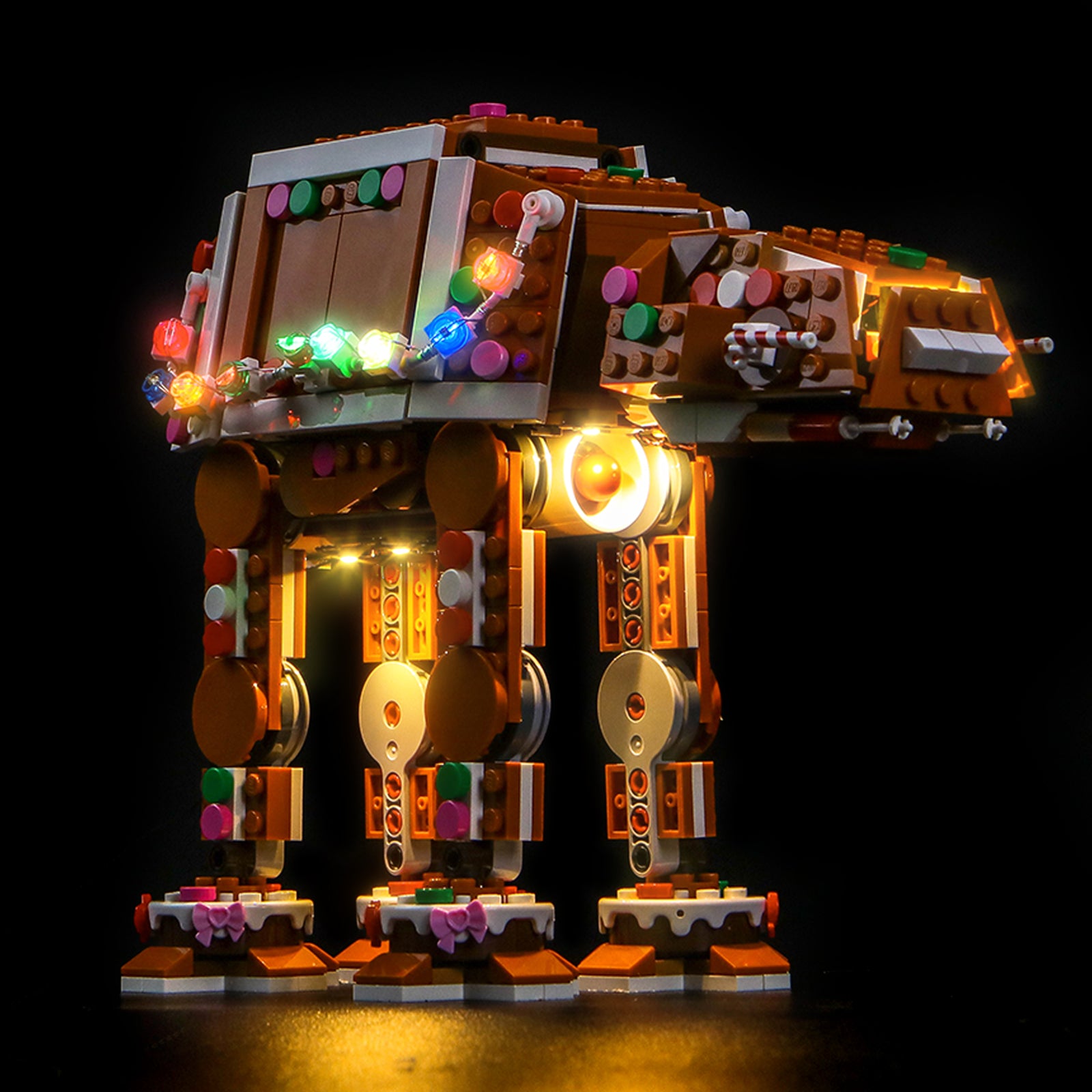 BrickBling Light Kit for LEGO Star Wars Gingerbread AT-AT™ Walker 40806