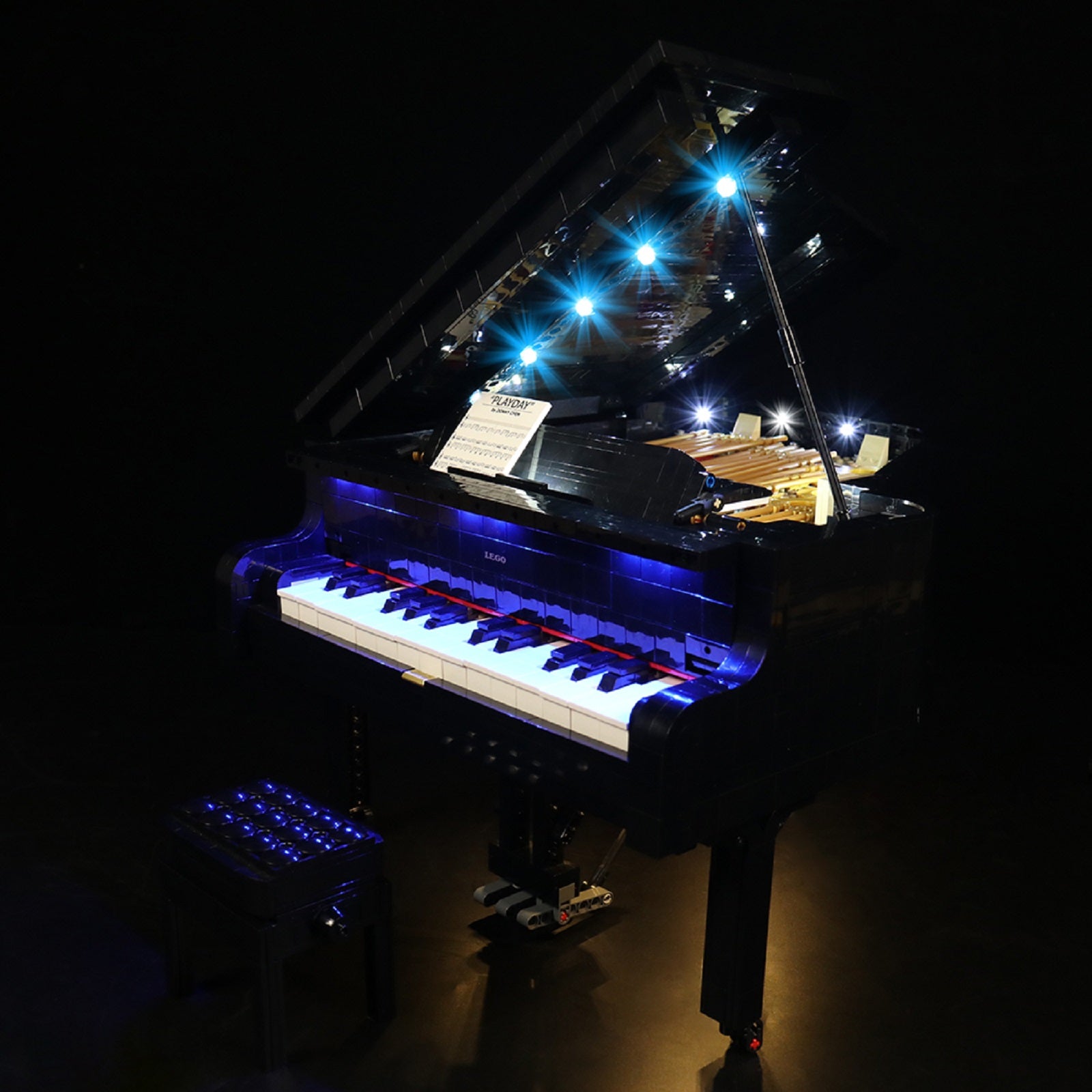 BrickBling Light Kit for LEGO Ideas Grand Piano 21323
