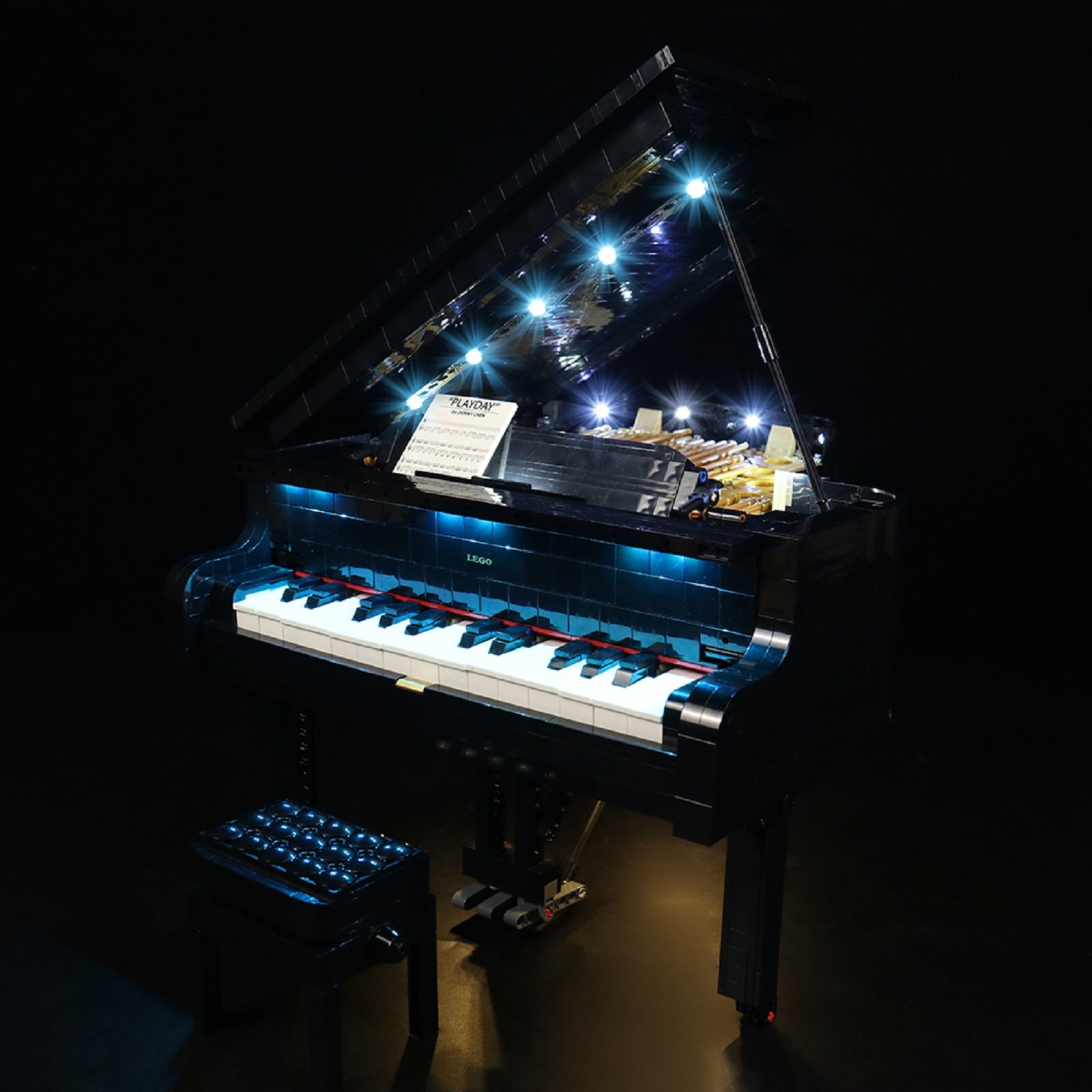 BrickBling Light Kit for LEGO Ideas Grand Piano 21323