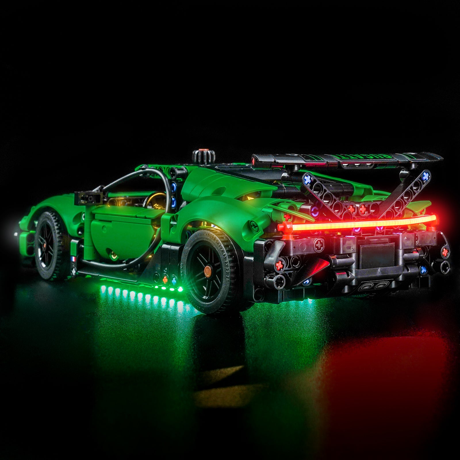BrickBling Light Kit for LEGO Technic Green Bugatti Chiron Pur Sport Hypercar 42241