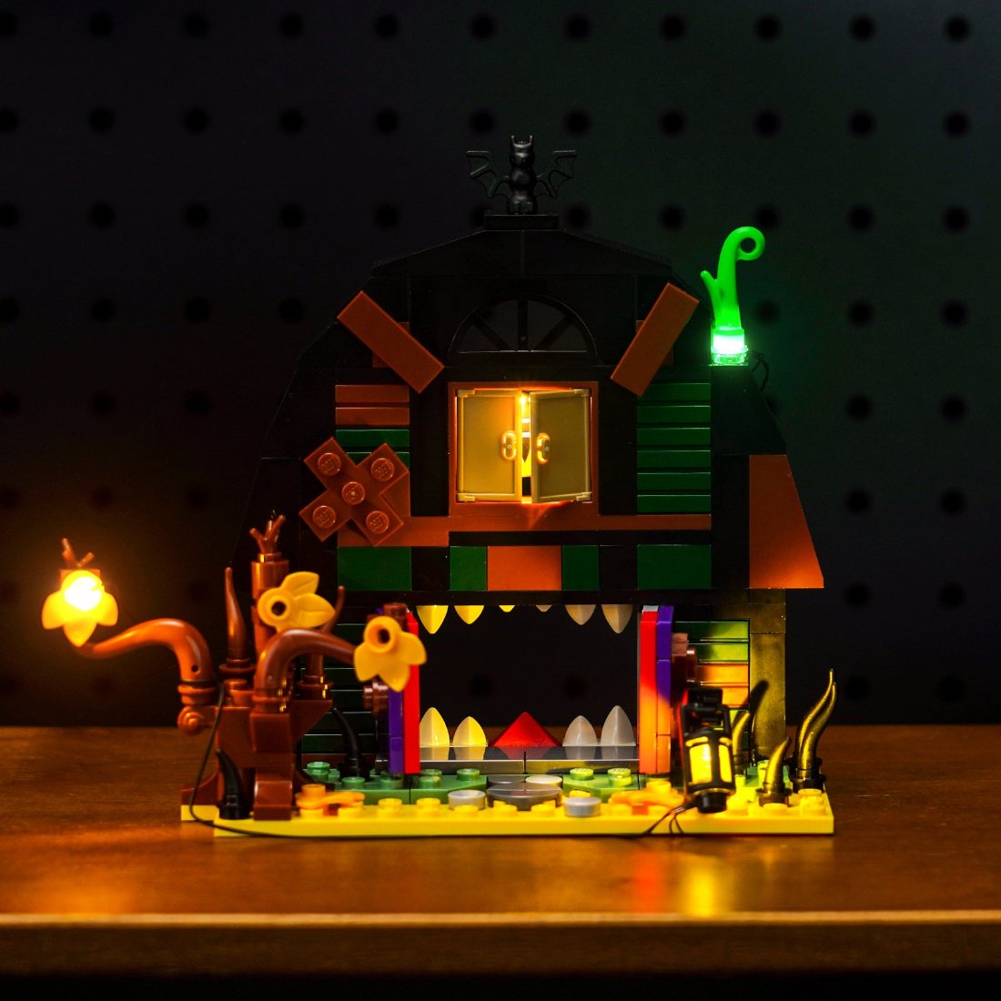 BrickBling Light Kit for LEGO Halloween Barn 40721