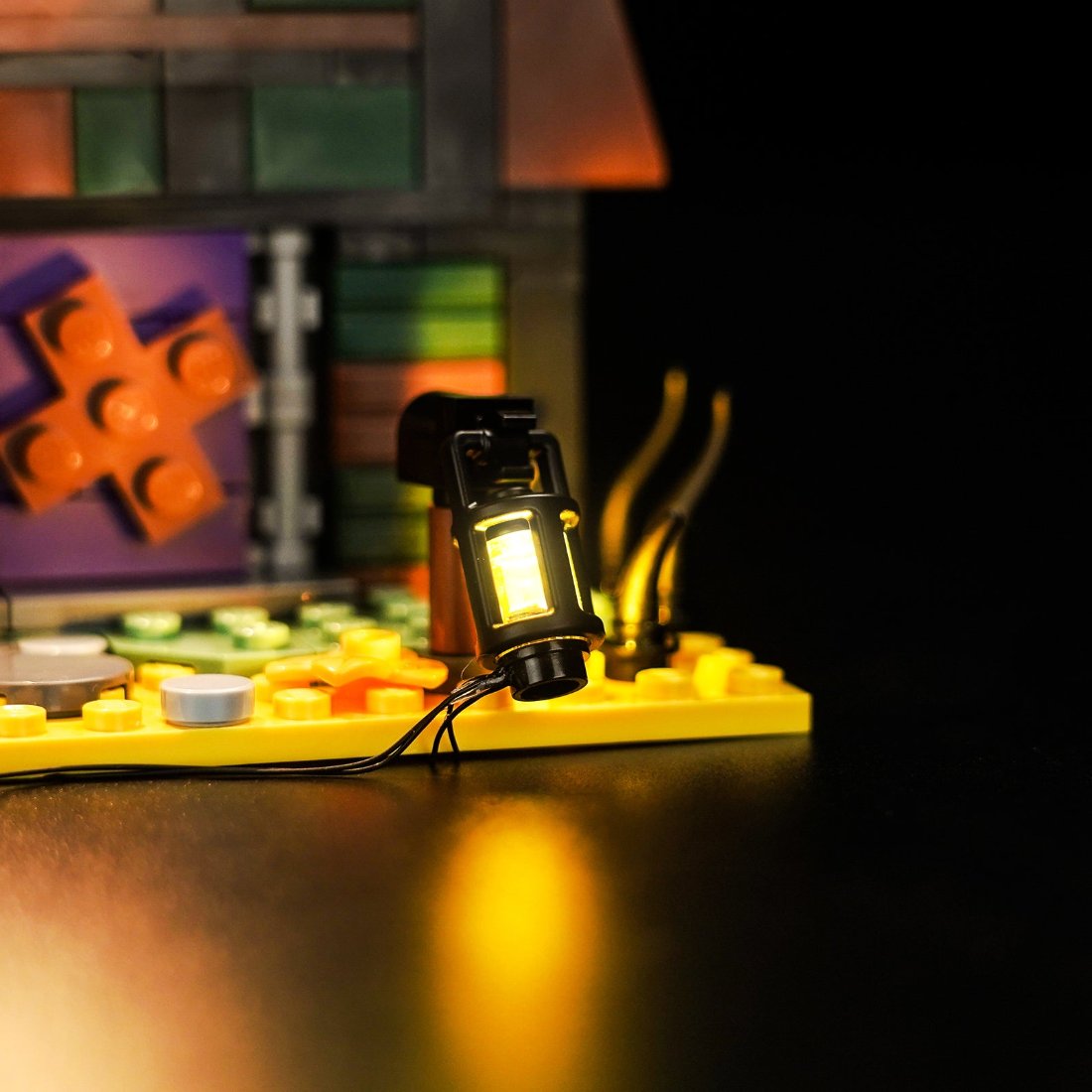 BrickBling Light Kit for LEGO Halloween Barn 40721