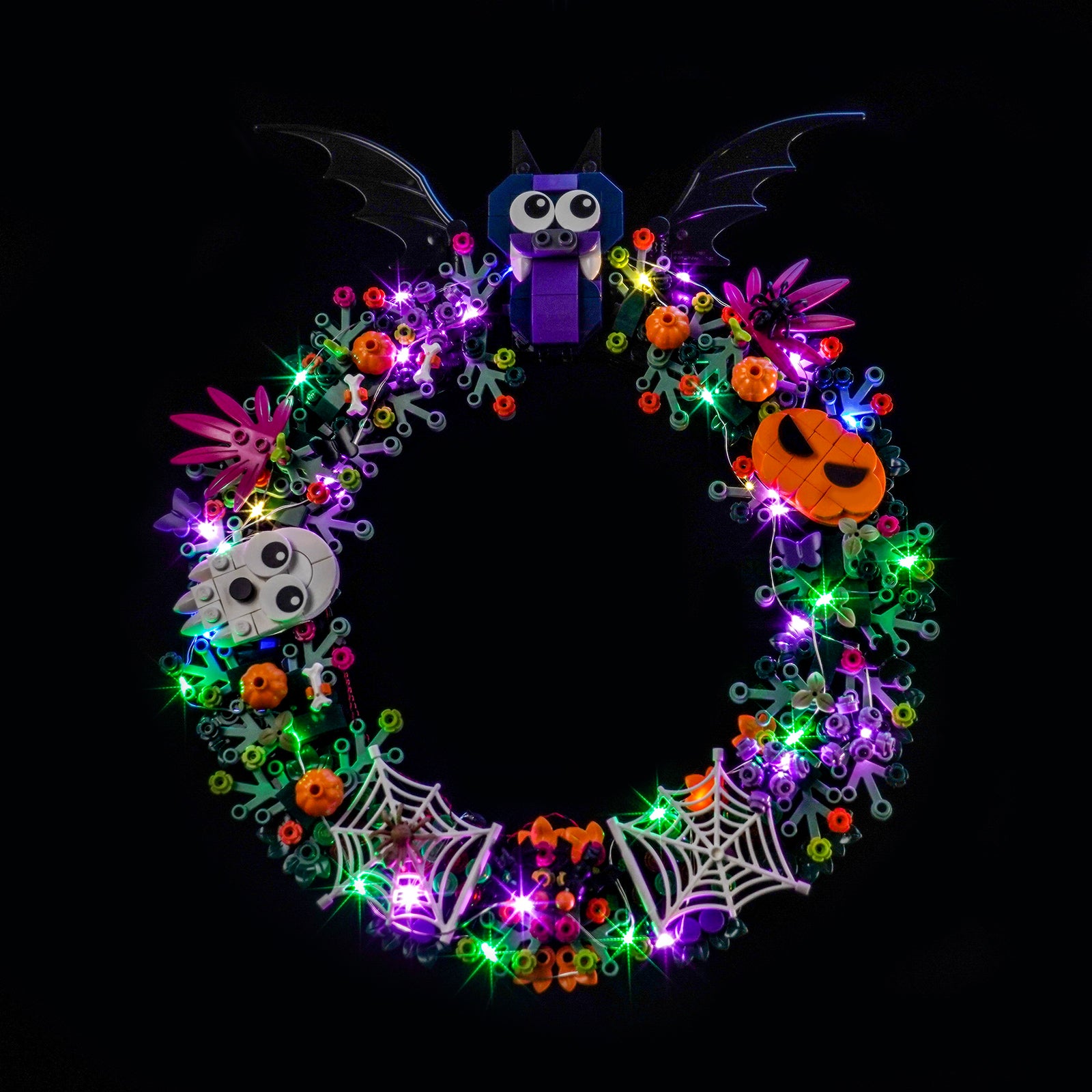 BrickBling Light Kit for LEGO Halloween Wreath 40825