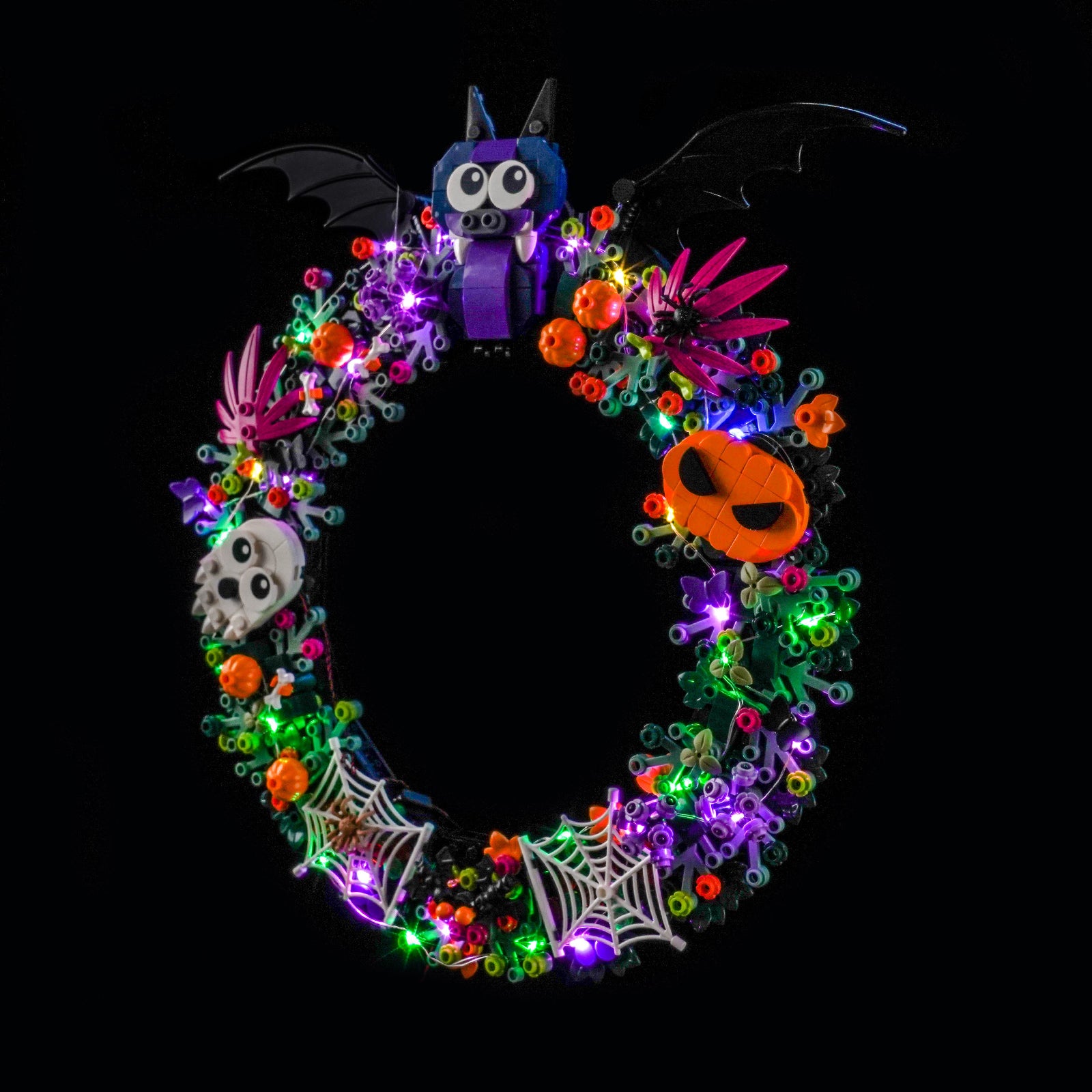 BrickBling Light Kit for LEGO Halloween Wreath 40825