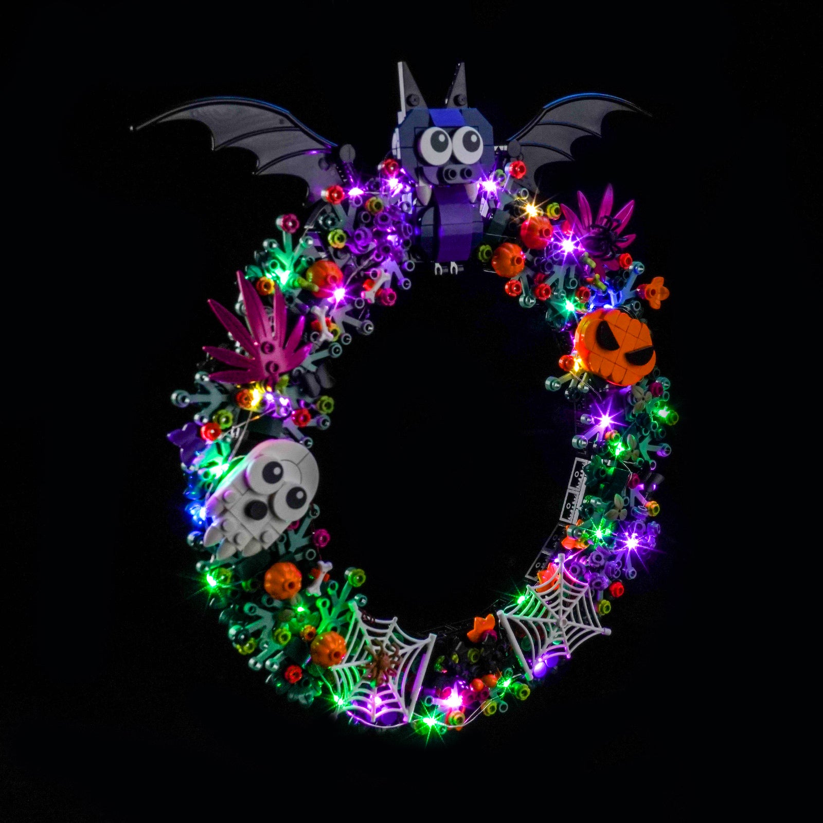 BrickBling Light Kit for LEGO Halloween Wreath 40825