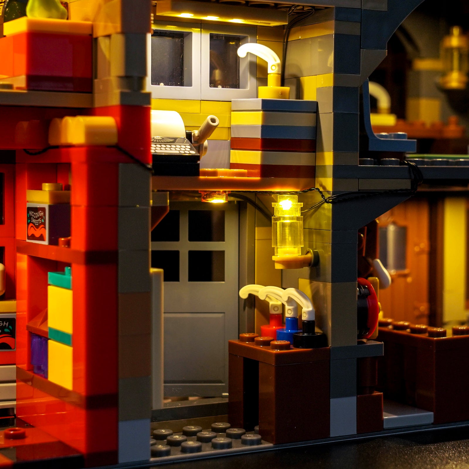 BrickBling Light Kit for LEGO Harry Potter Hogsmeade Village – Collectors' Edition 76457