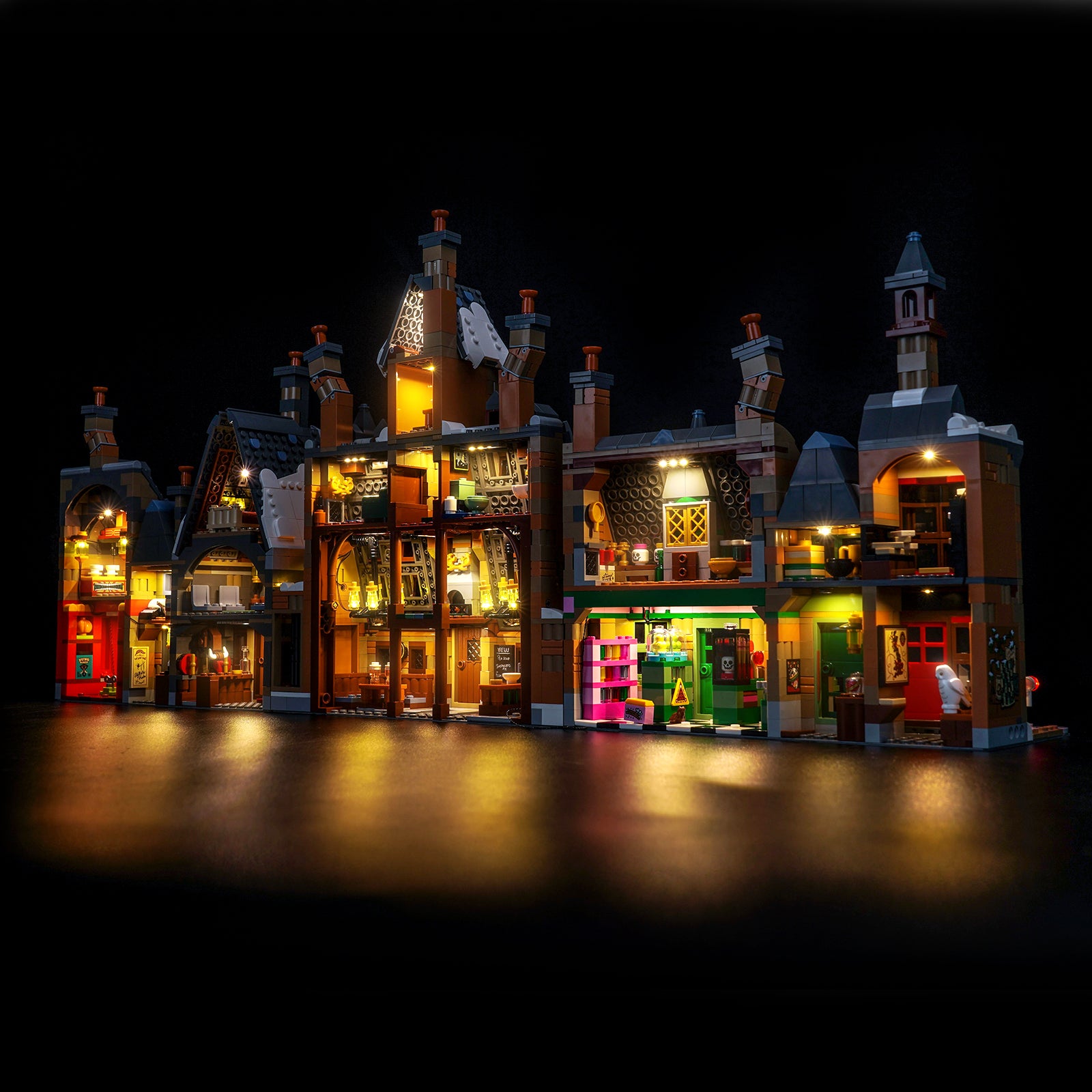 BrickBling Light Kit for LEGO Harry Potter Hogsmeade Village – Collectors' Edition 76457