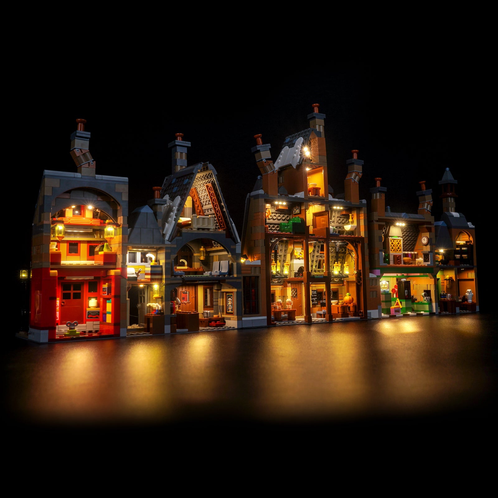 BrickBling Light Kit for LEGO Harry Potter Hogsmeade Village – Collectors' Edition 76457