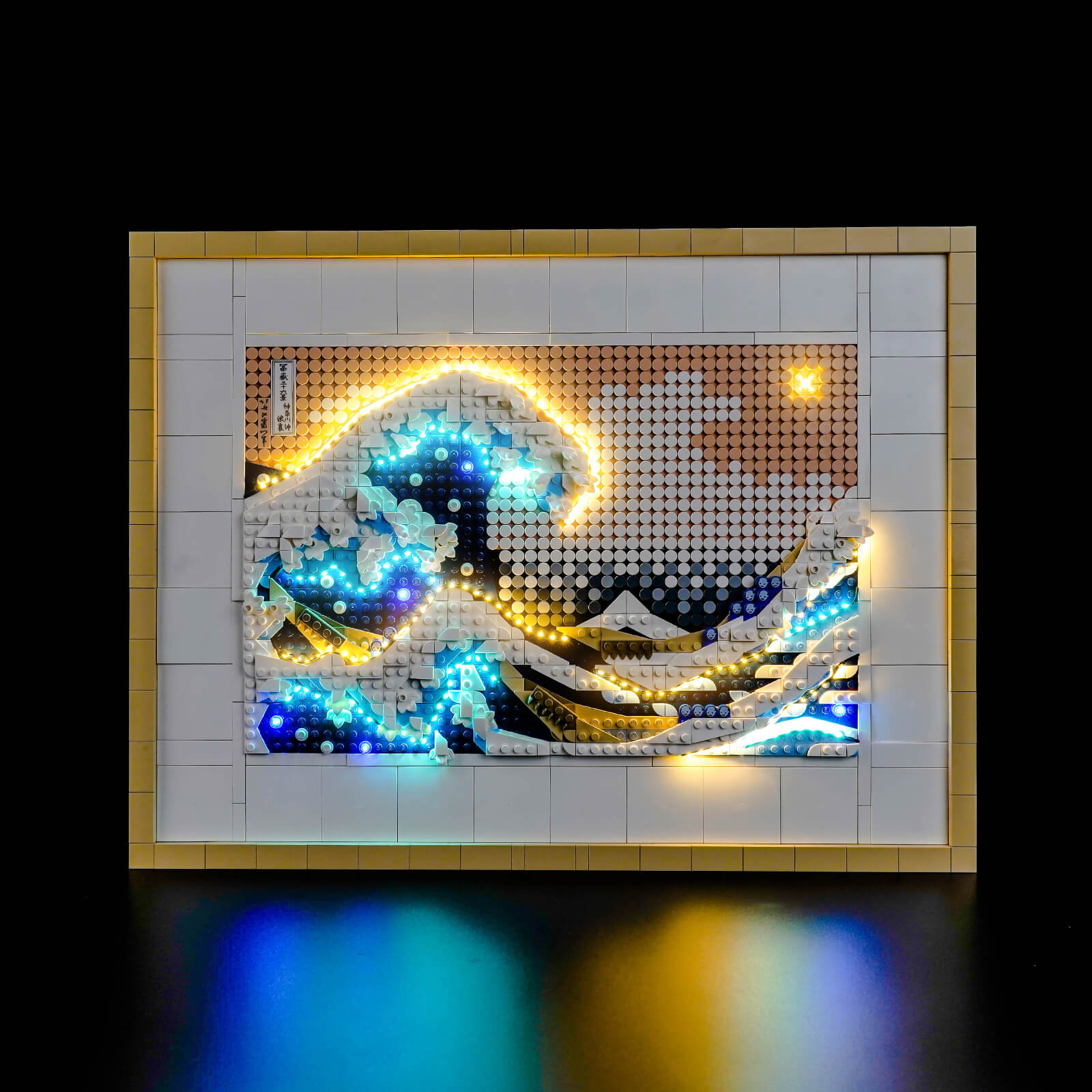 BrickBling Light Kit for LEGO Art Hokusai – The Great Wave 31208 Classic Version