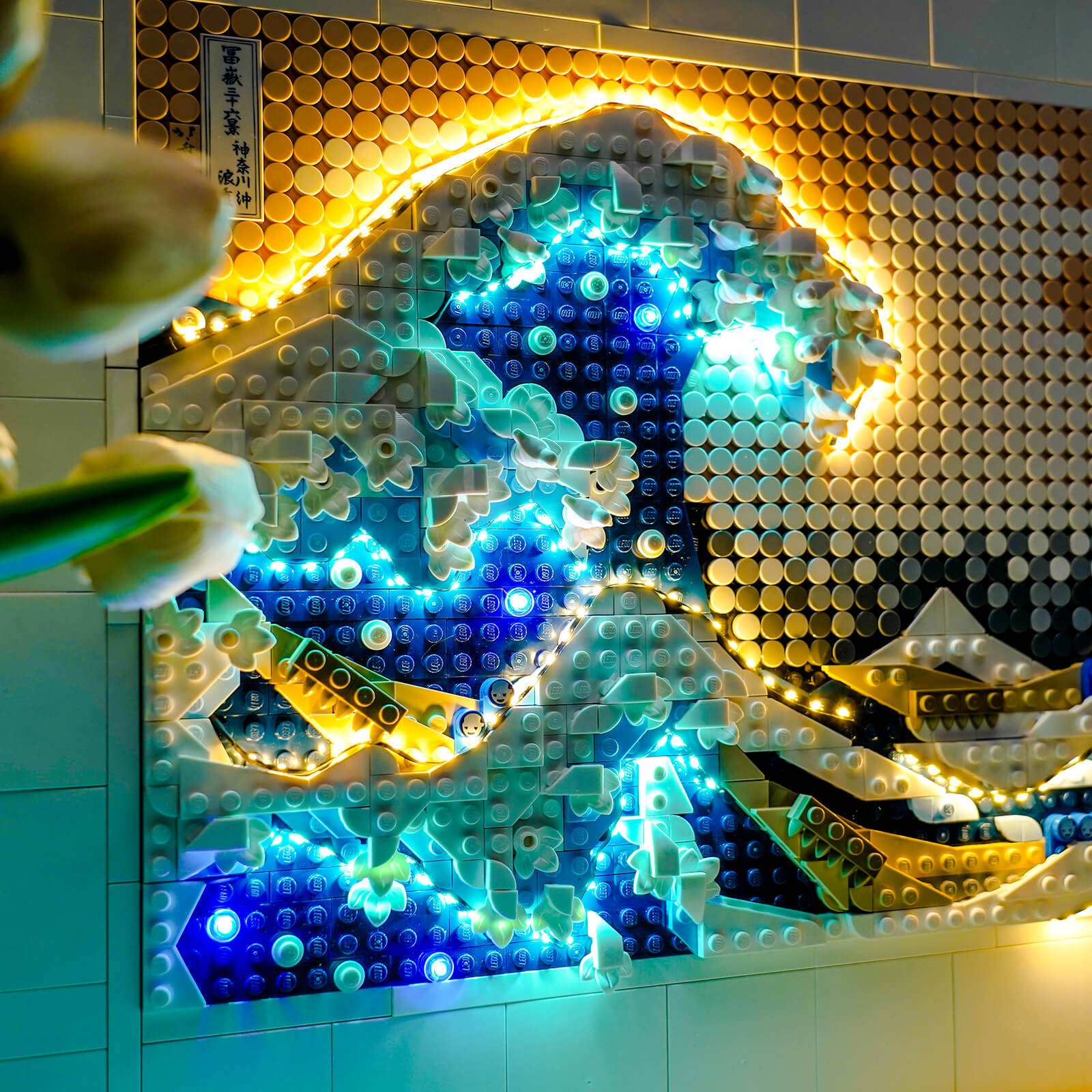 BrickBling Light Kit for LEGO Art Hokusai – The Great Wave 31208