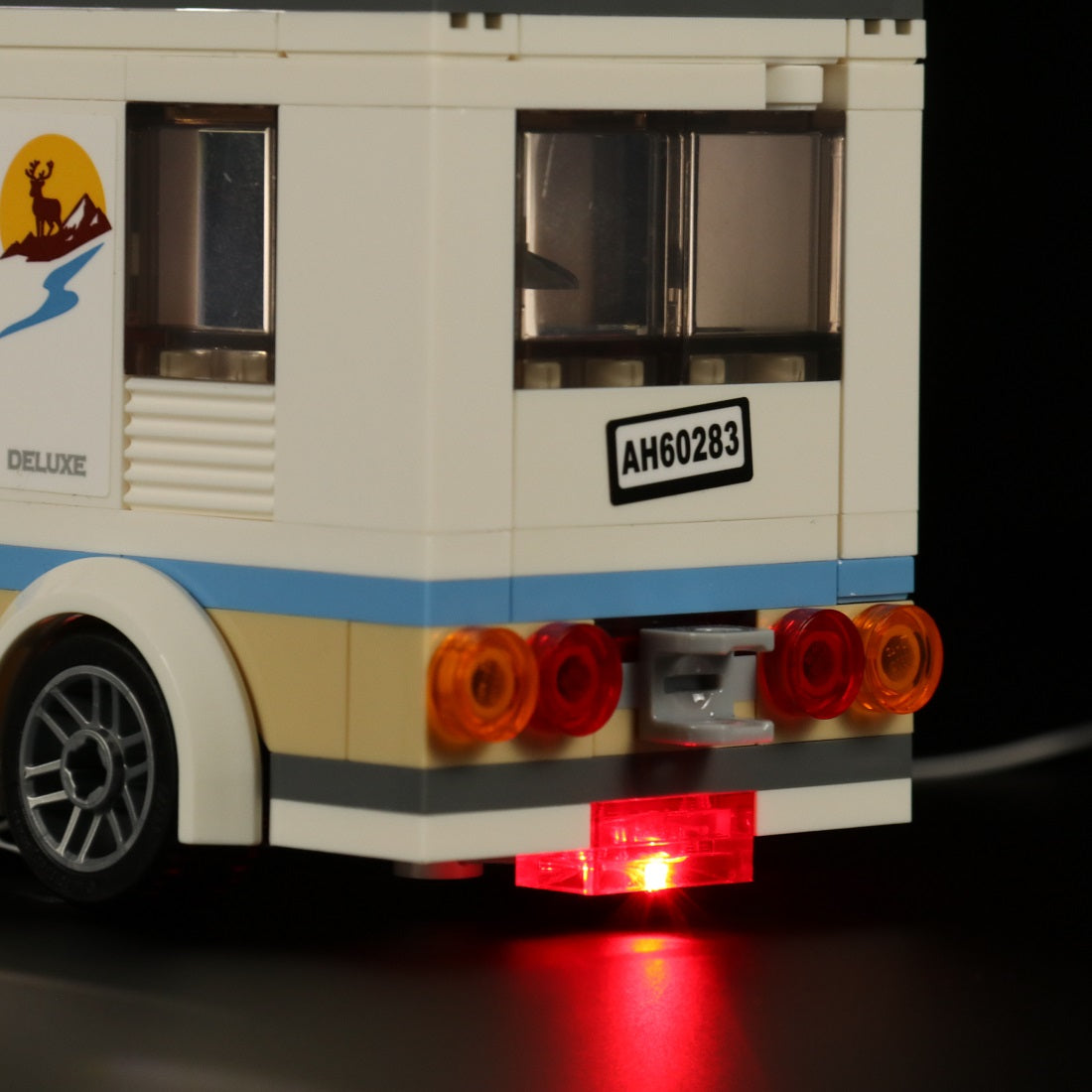 BrickBling Light Kit for LEGO City Holiday Camper Van 60283
