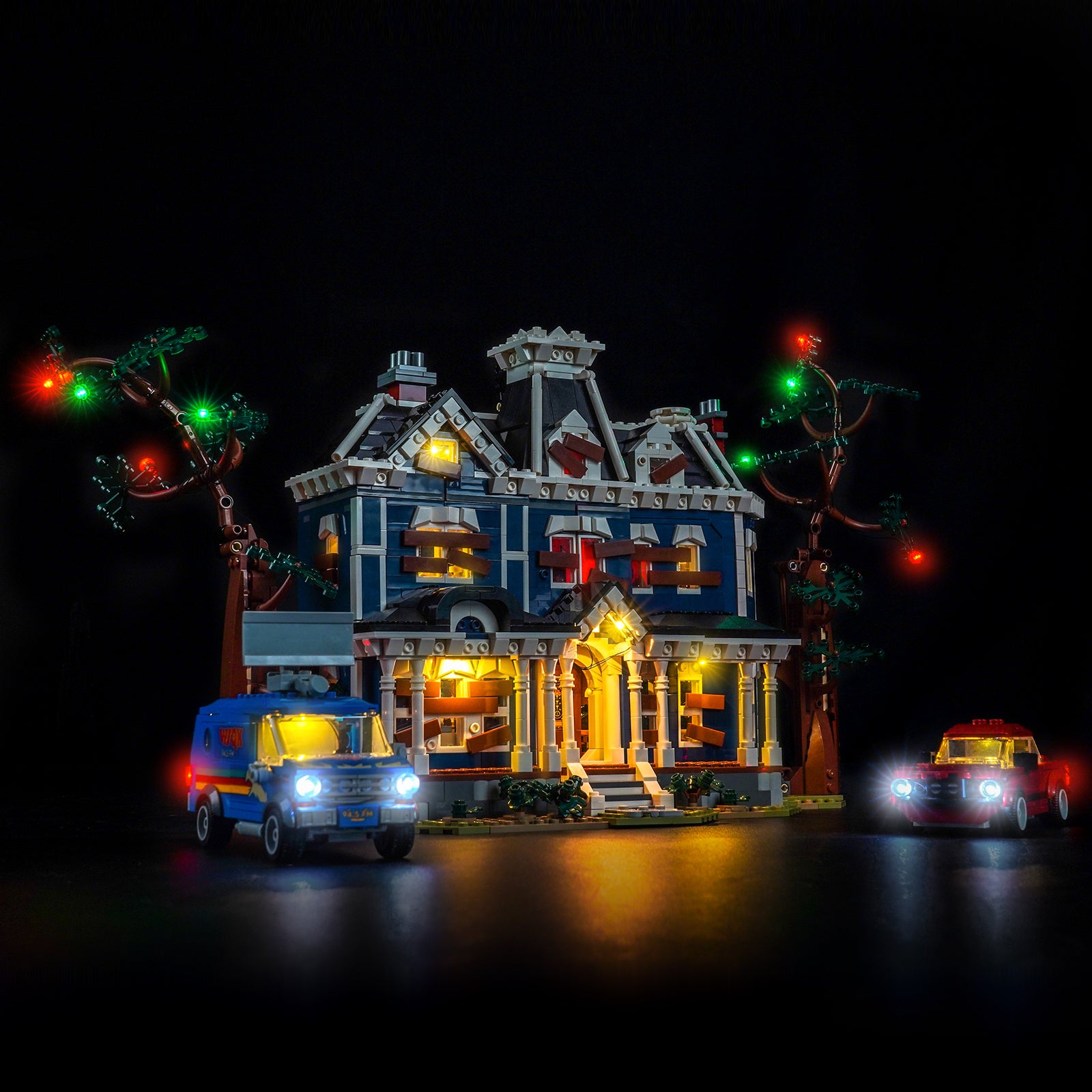 BrickBling Light Kit for LEGO Icons Stranger Things: The Creel House 11370