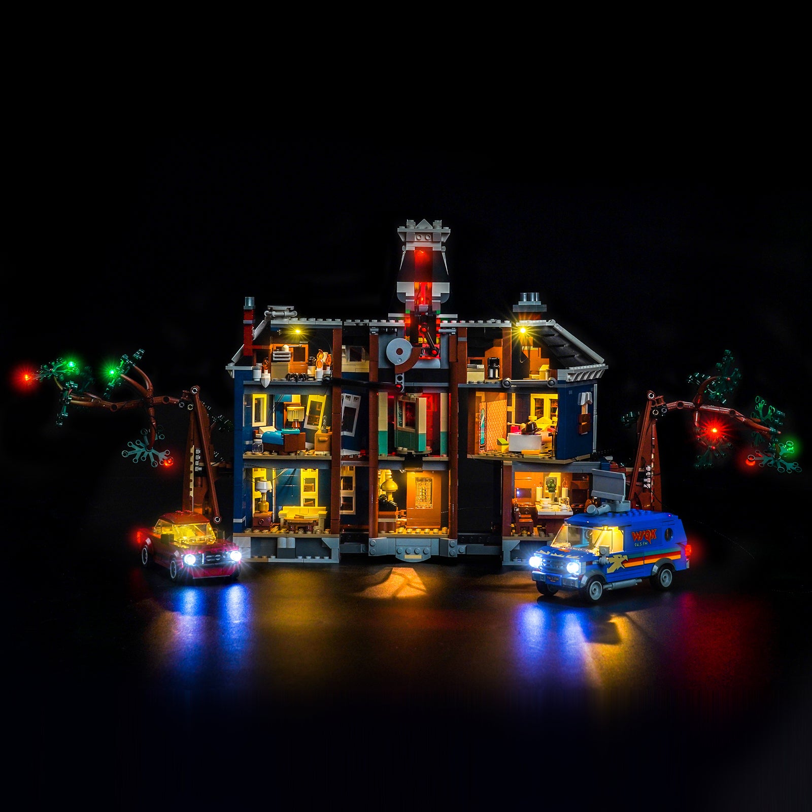 BrickBling Light Kit for LEGO Icons Stranger Things: The Creel House 11370