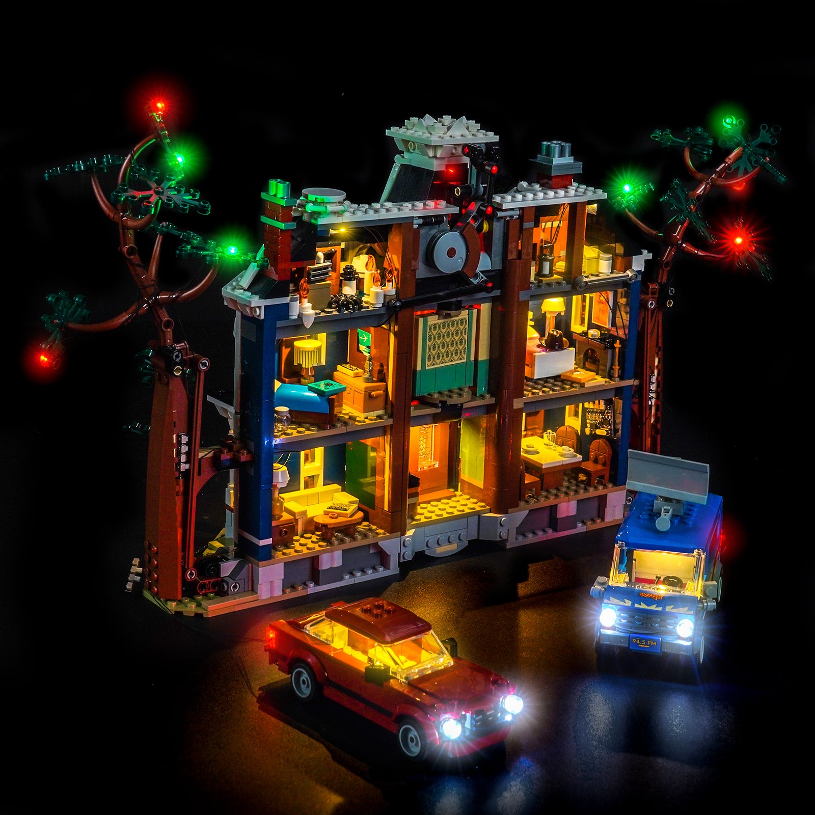 BrickBling Light Kit for LEGO Icons Stranger Things: The Creel House 11370