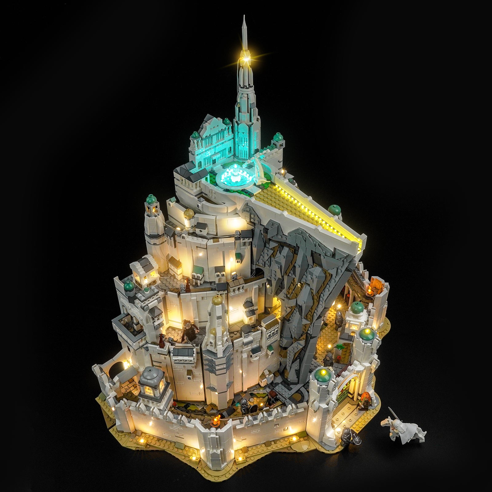 BrickBling Light Kit for LEGO Icons The Lord of the Rings: Minas Tirith™ 11377