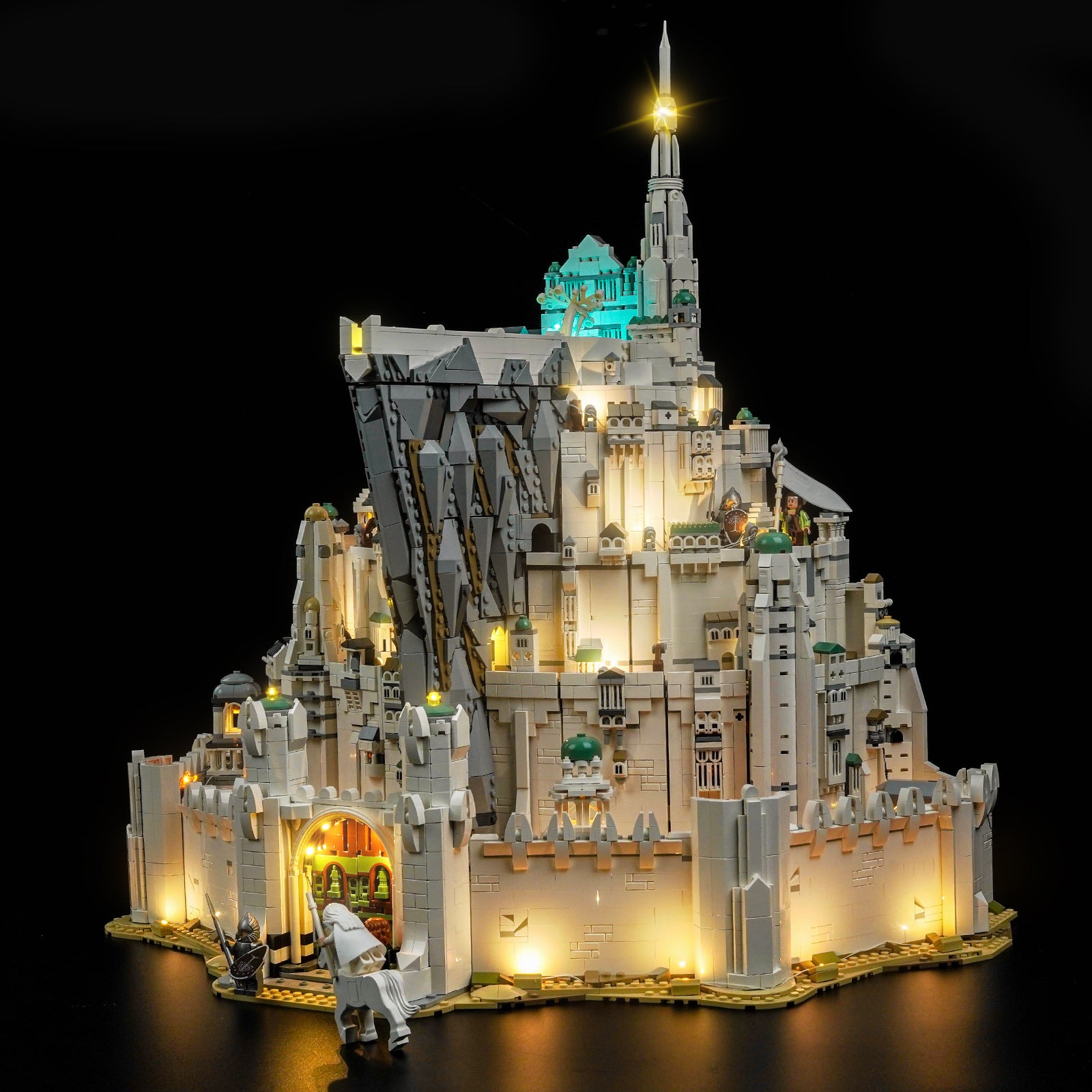 BrickBling Light Kit for LEGO Icons The Lord of the Rings: Minas Tirith™ 11377
