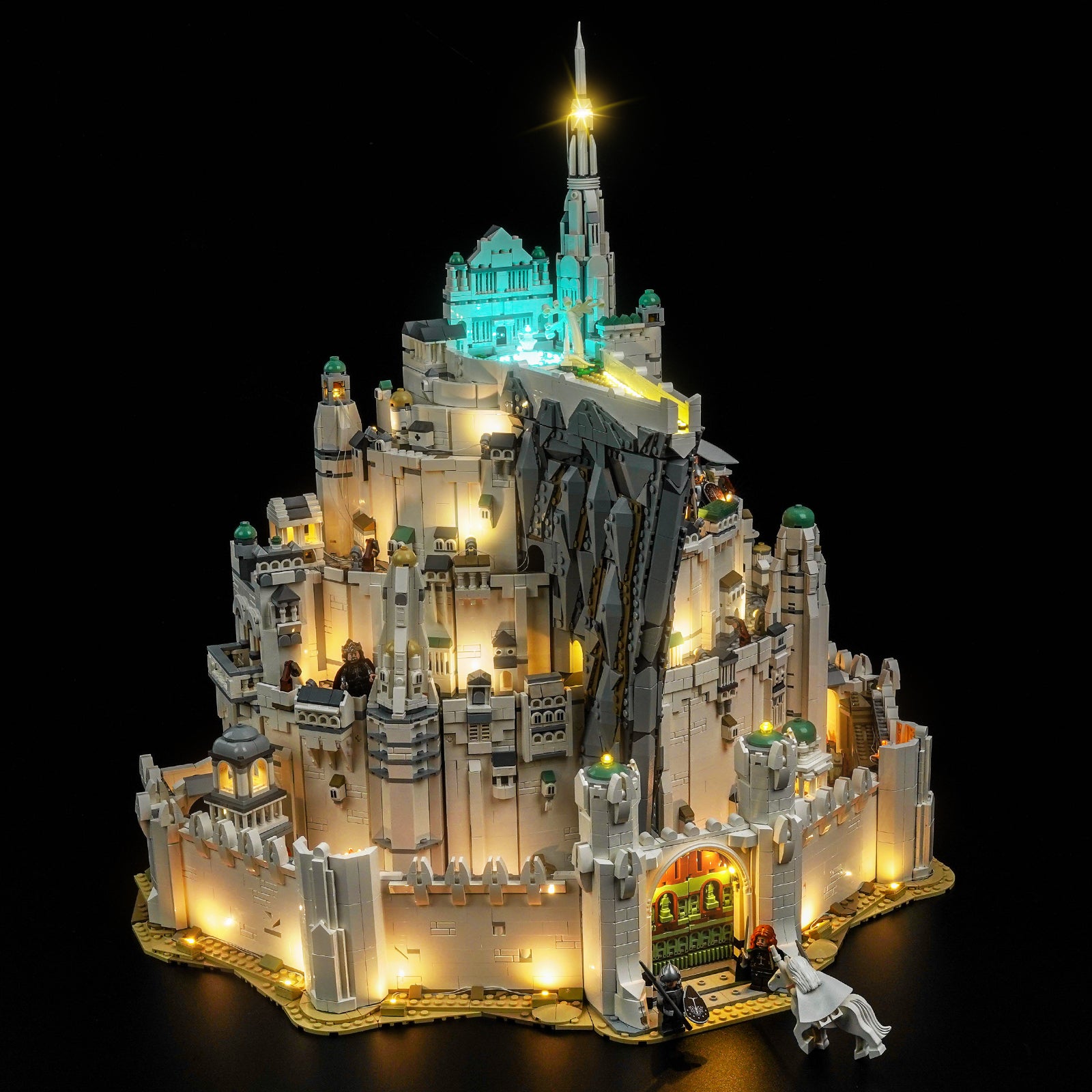 BrickBling Light Kit for LEGO Icons The Lord of the Rings: Minas Tirith™ 11377