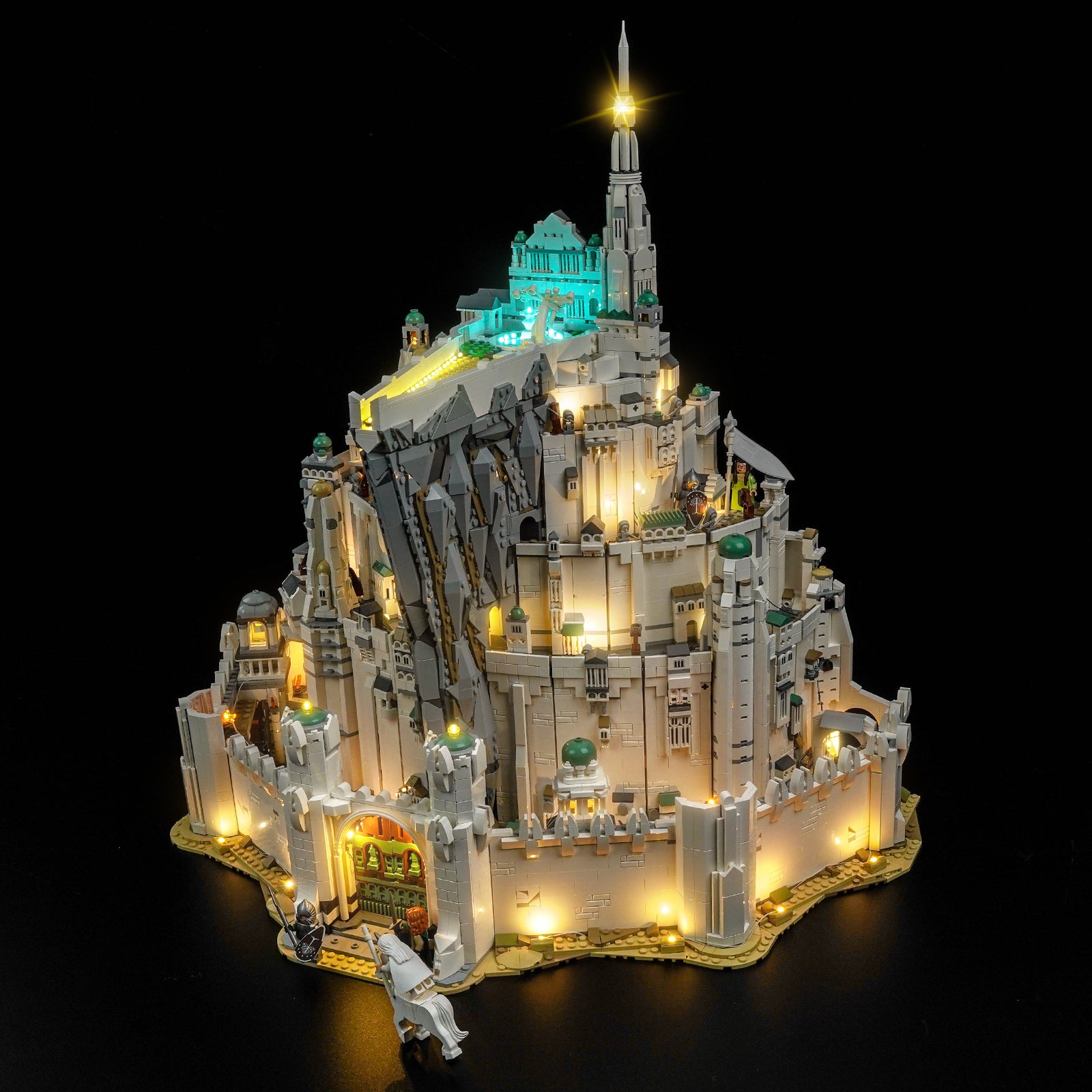 BrickBling Light Kit for LEGO Icons The Lord of the Rings: Minas Tirith™ 11377