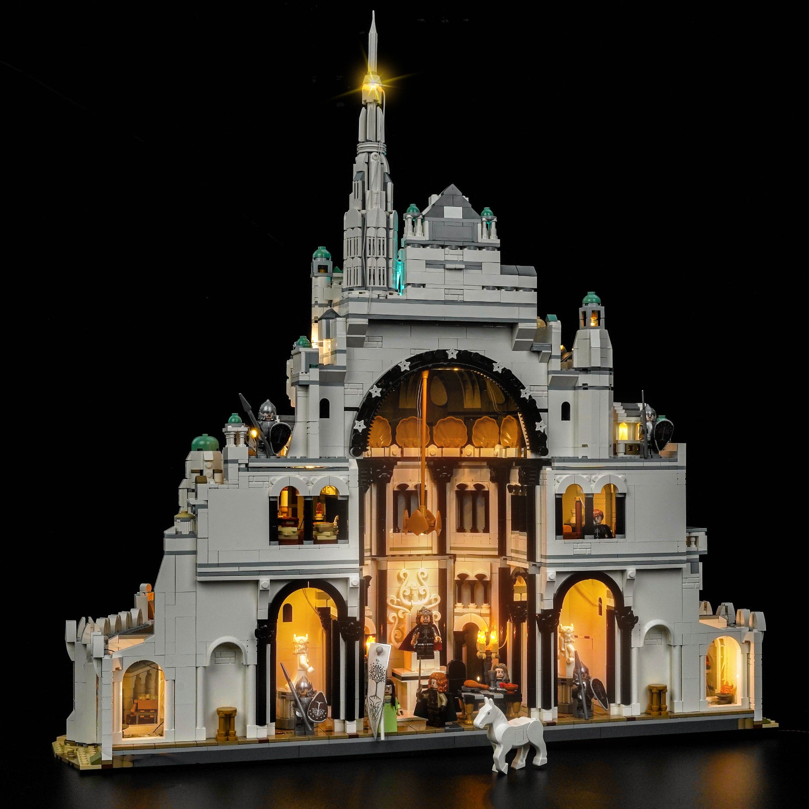 BrickBling Light Kit for LEGO Icons The Lord of the Rings: Minas Tirith™ 11377