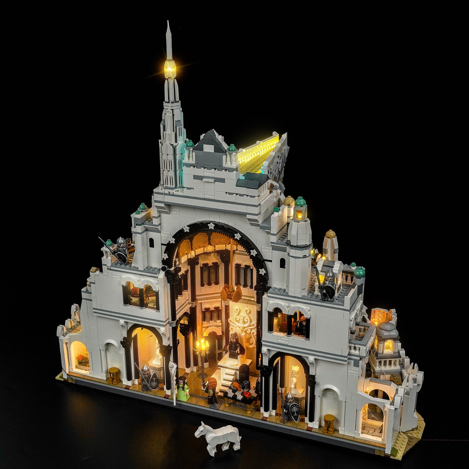 BrickBling Light Kit for LEGO Icons The Lord of the Rings: Minas Tirith™ 11377