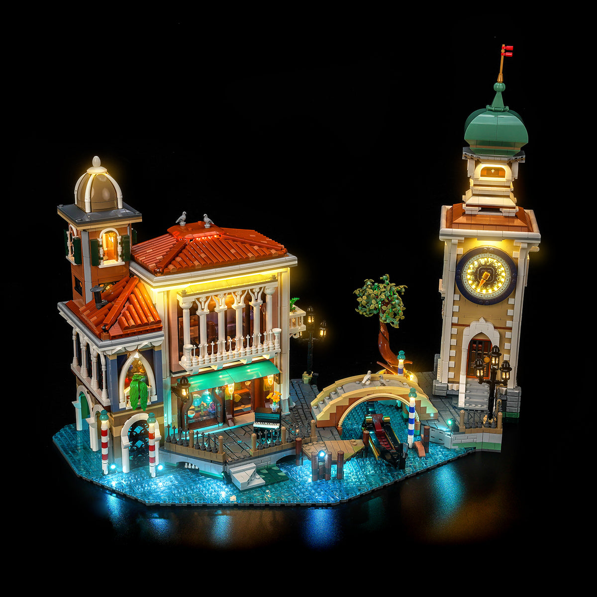 BrickBling Light Kit for LEGO Icons Venetian Neighborhood 11388