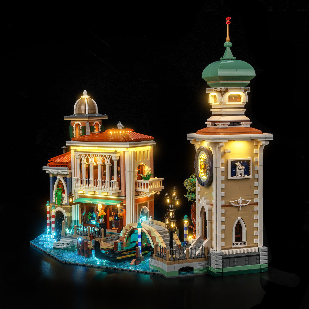 BrickBling Light Kit for LEGO Icons Venetian Neighborhood 11388