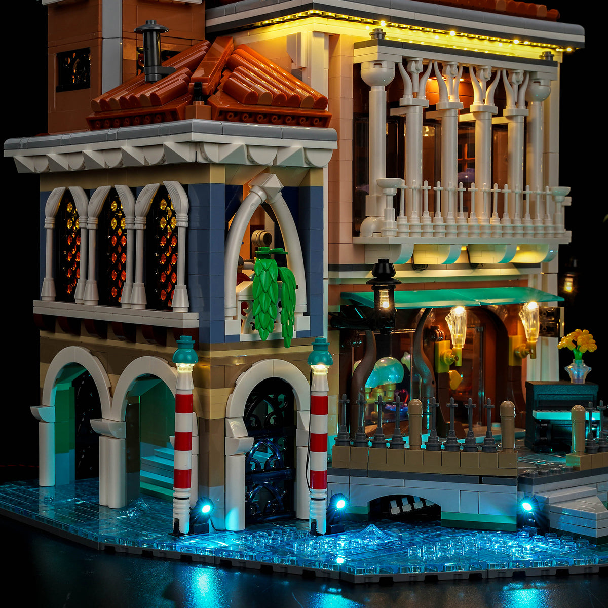 BrickBling Light Kit for LEGO Icons Venetian Neighborhood 11388