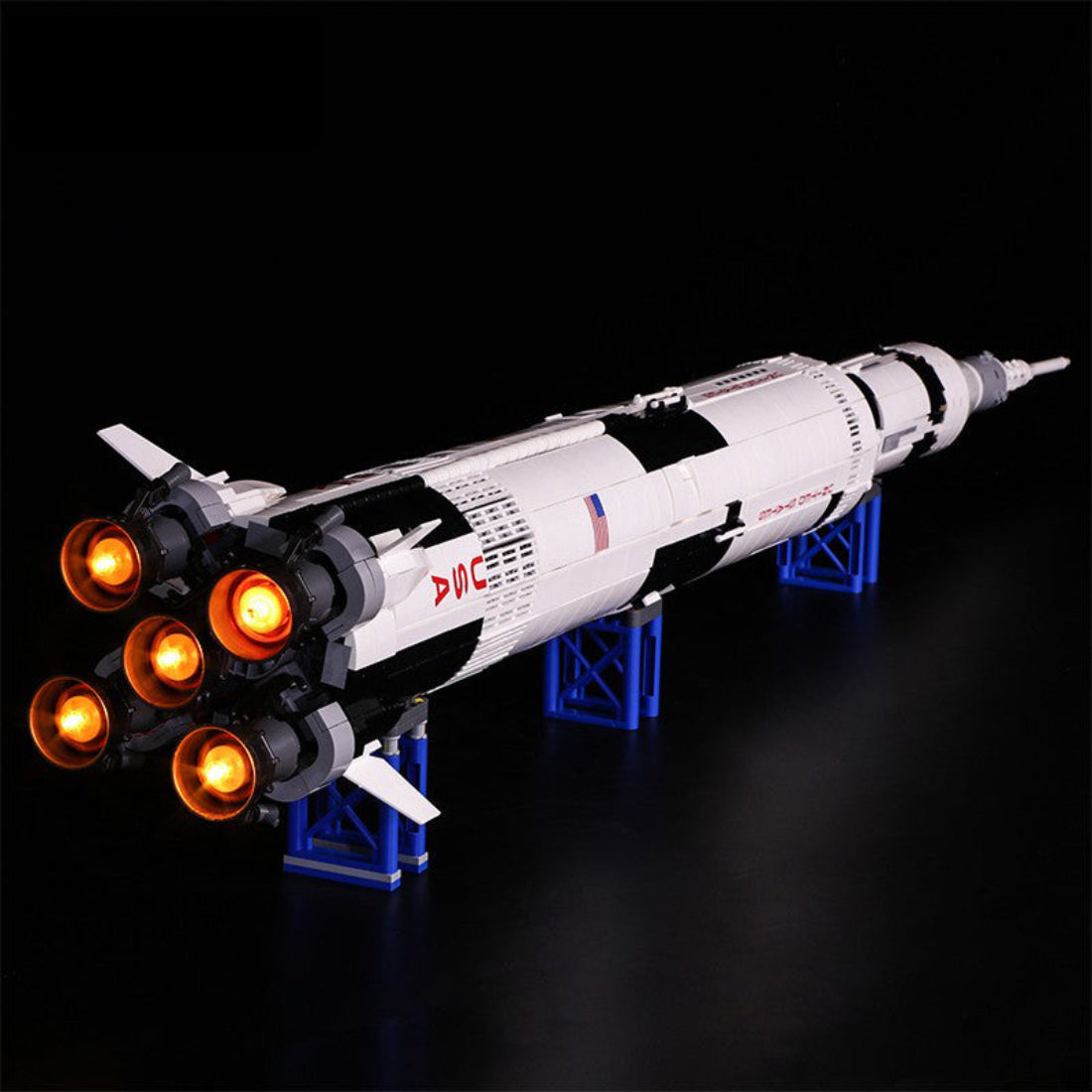 BrickBling Light Kit for LEGO Ideas NASA Apollo Saturn V 21309
