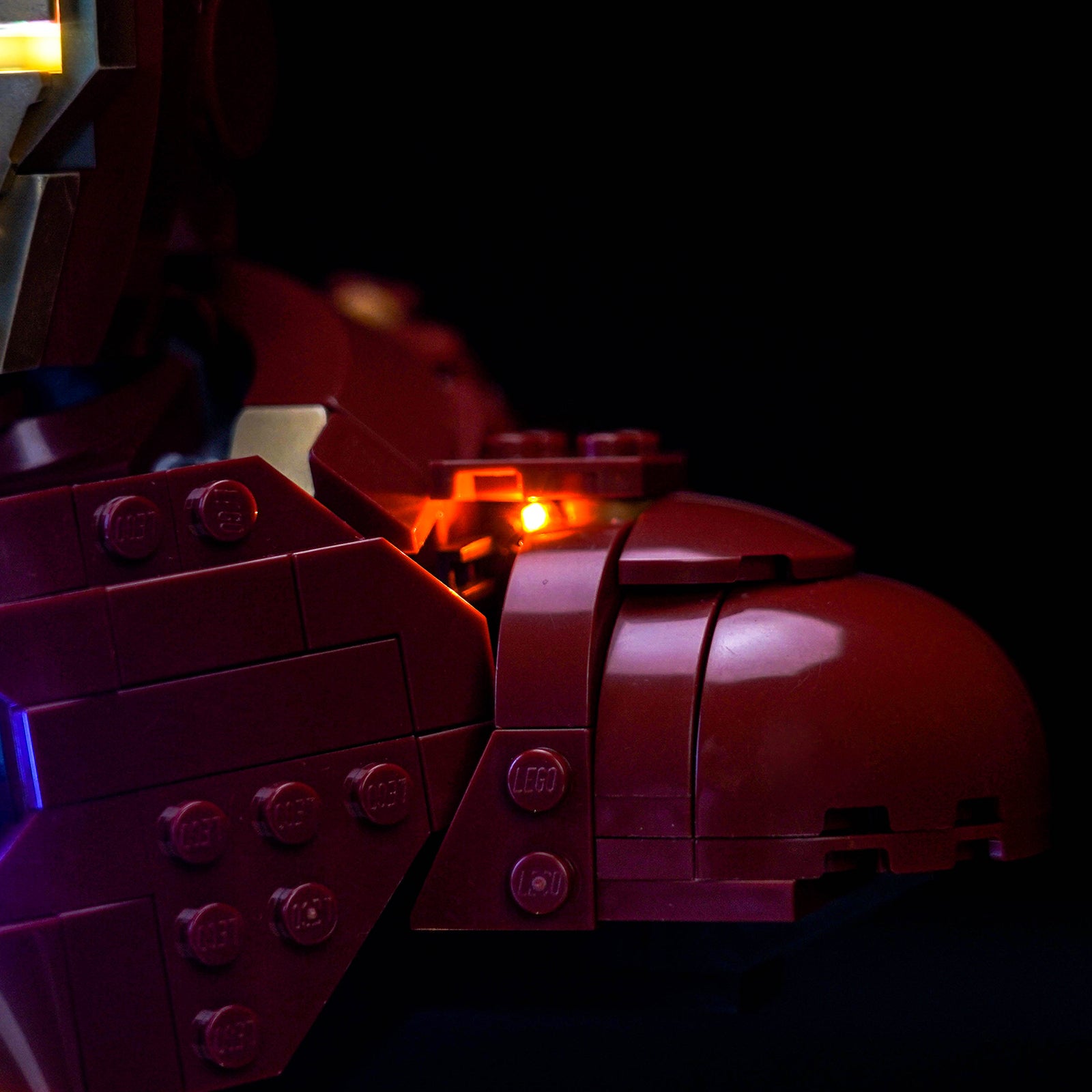 BrickBling Light Kit for LEGO Marvel Iron Man MK4 Bust 76327