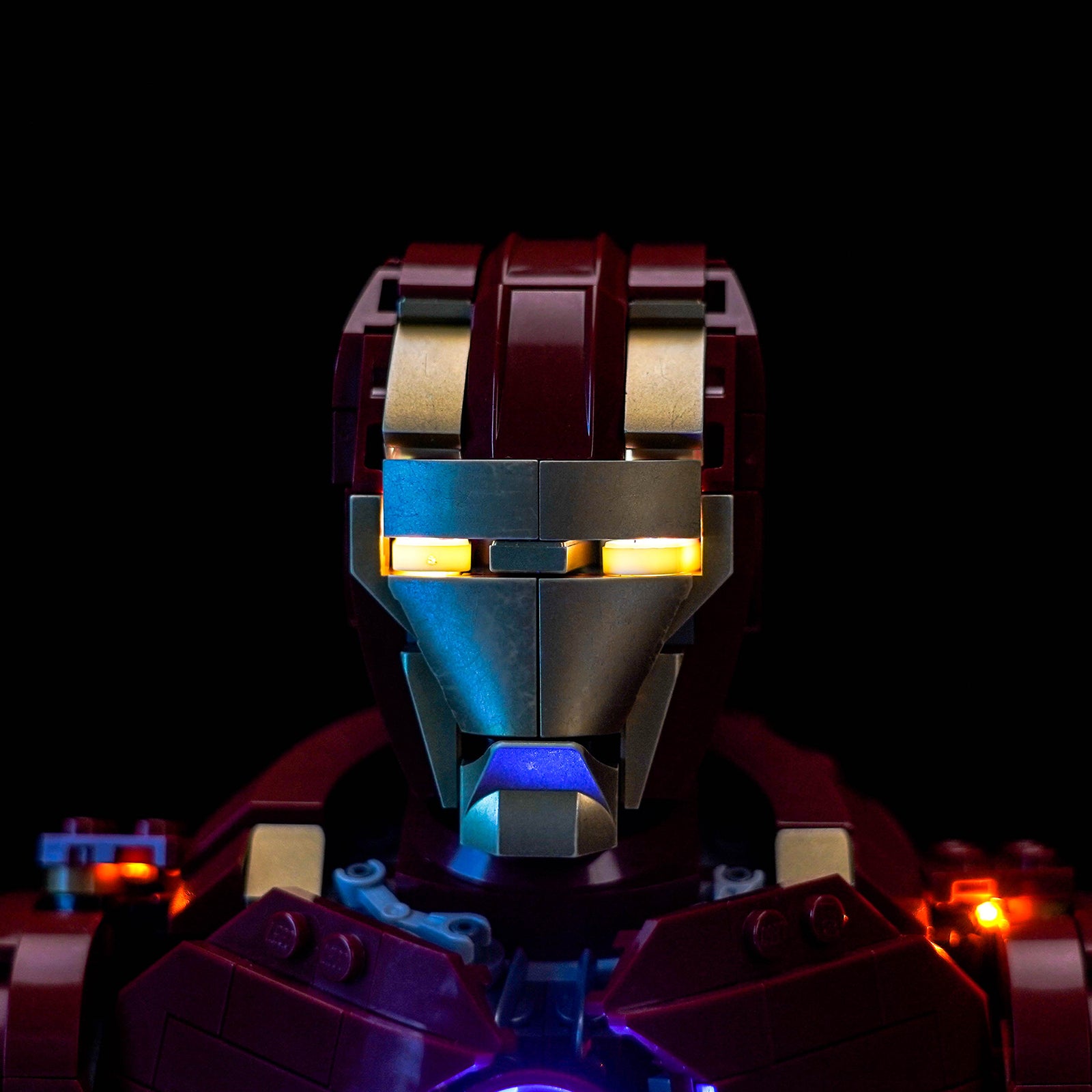 BrickBling Light Kit for LEGO Marvel Iron Man MK4 Bust 76327